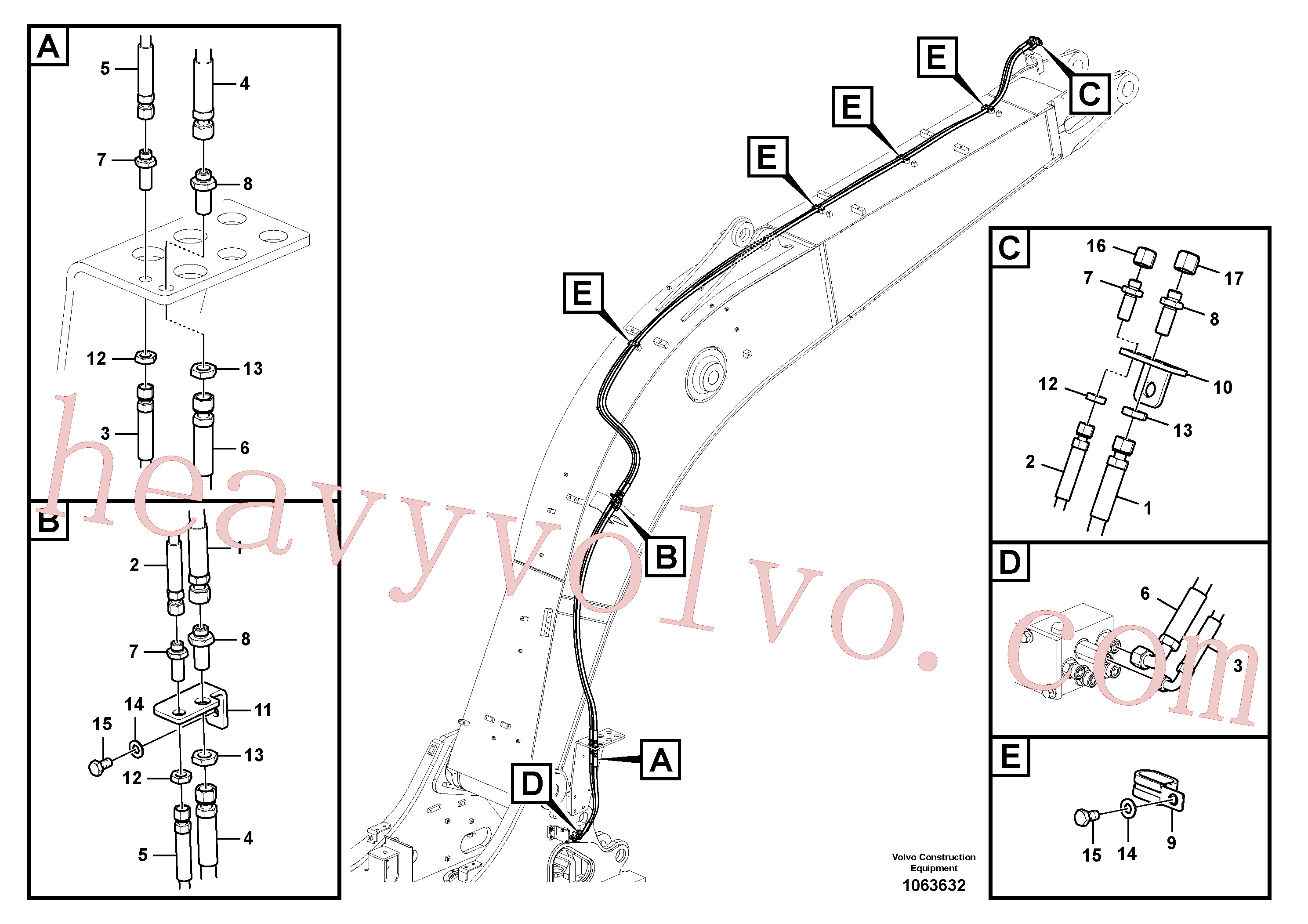 VOE15035691 Eternity/2 for Volvo Excavator spare