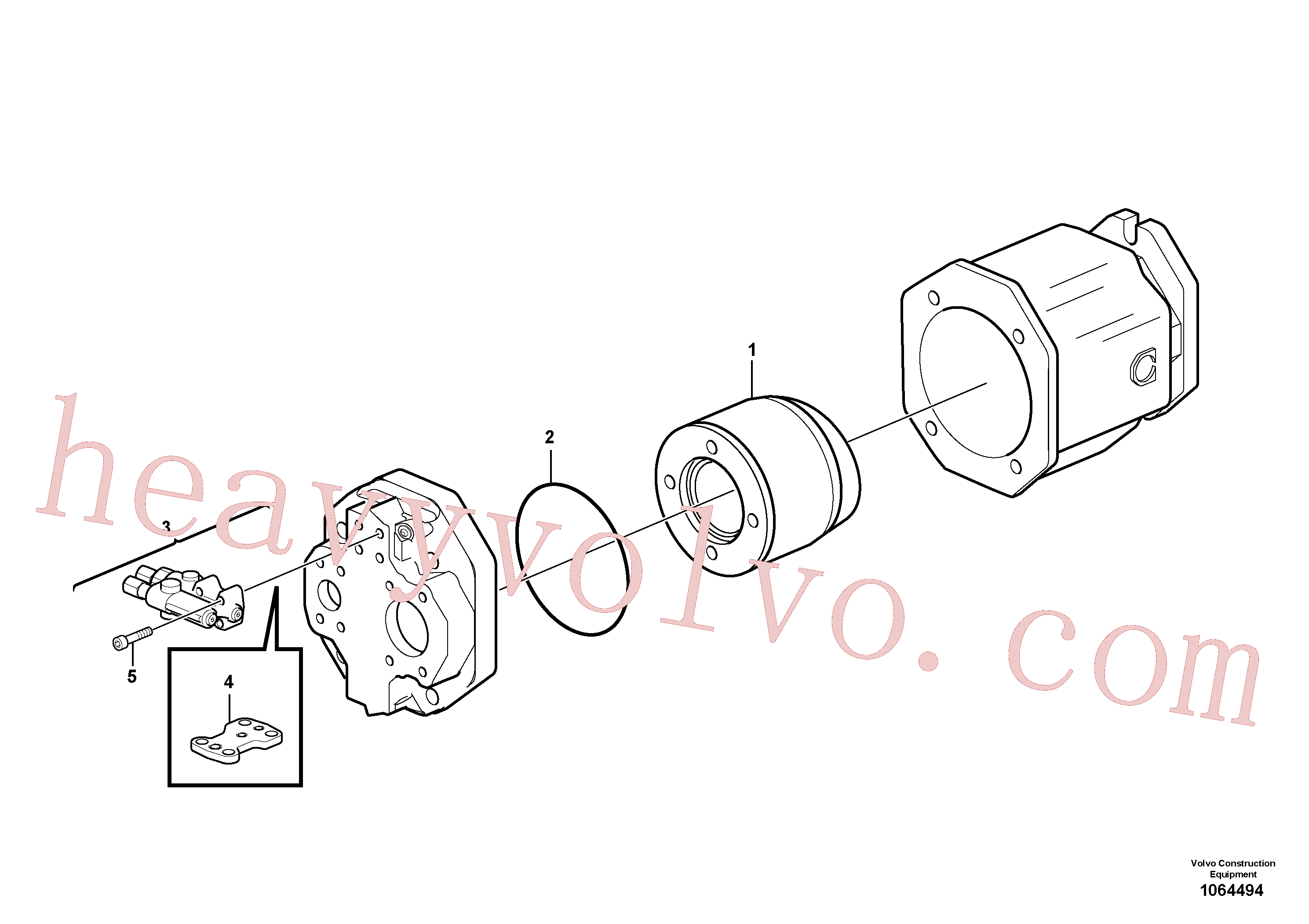 Volvo Assembly VOE11715266 Gasket for sale