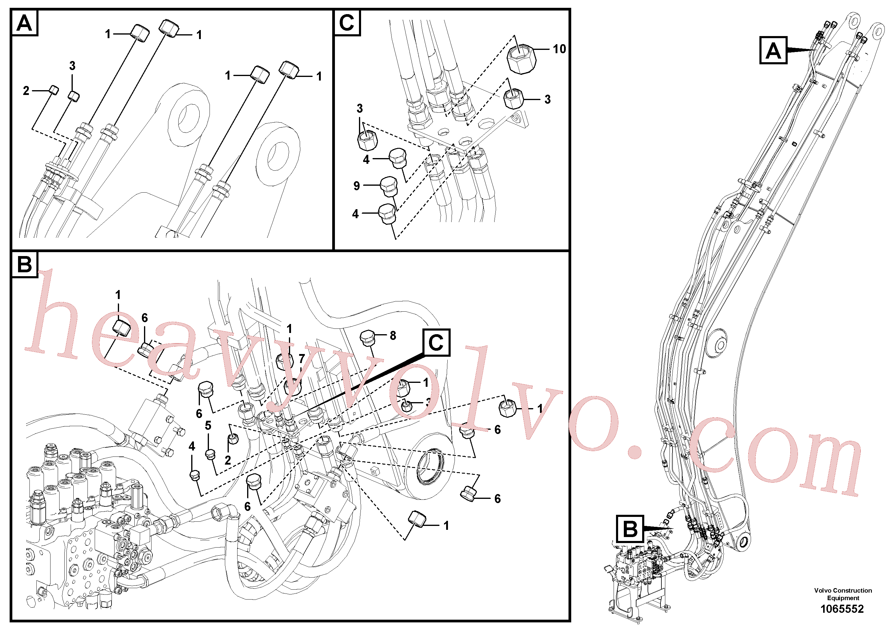 Volvo PJ4745001 Plug aftermarket part for sale