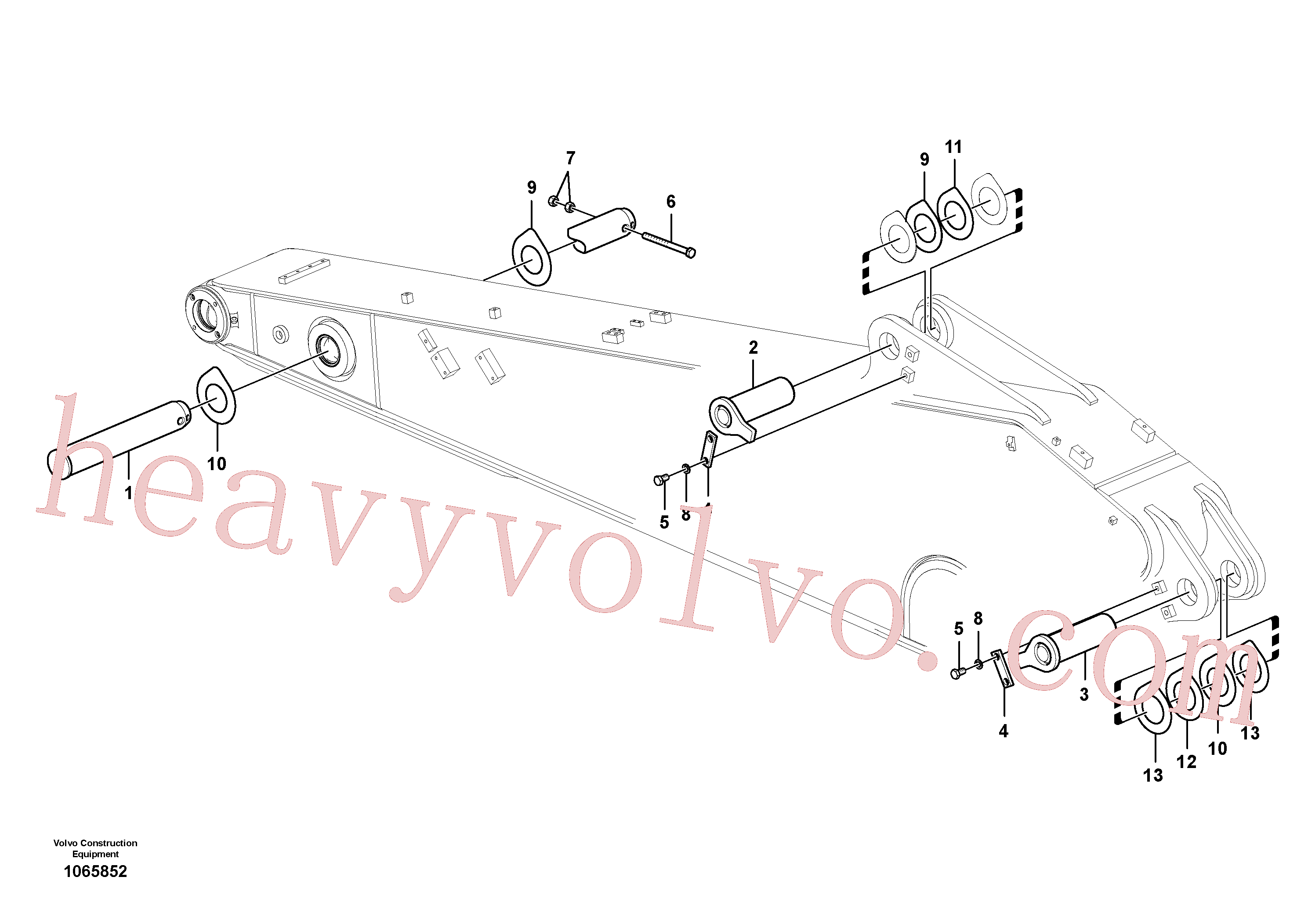 Volvo VOE14508373 Pin aftermarket part for sale