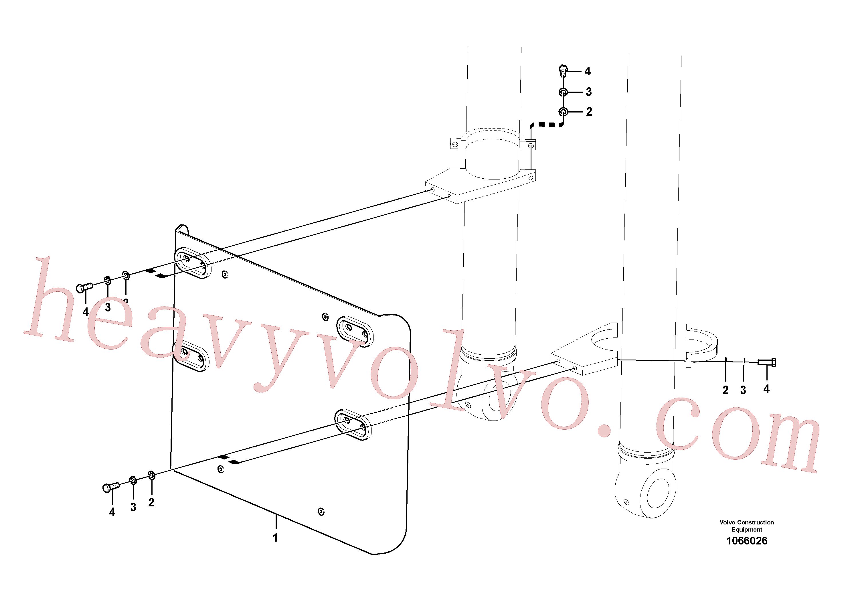 Wholesale VOE993033 Hexagon screw for Volvo Excavator