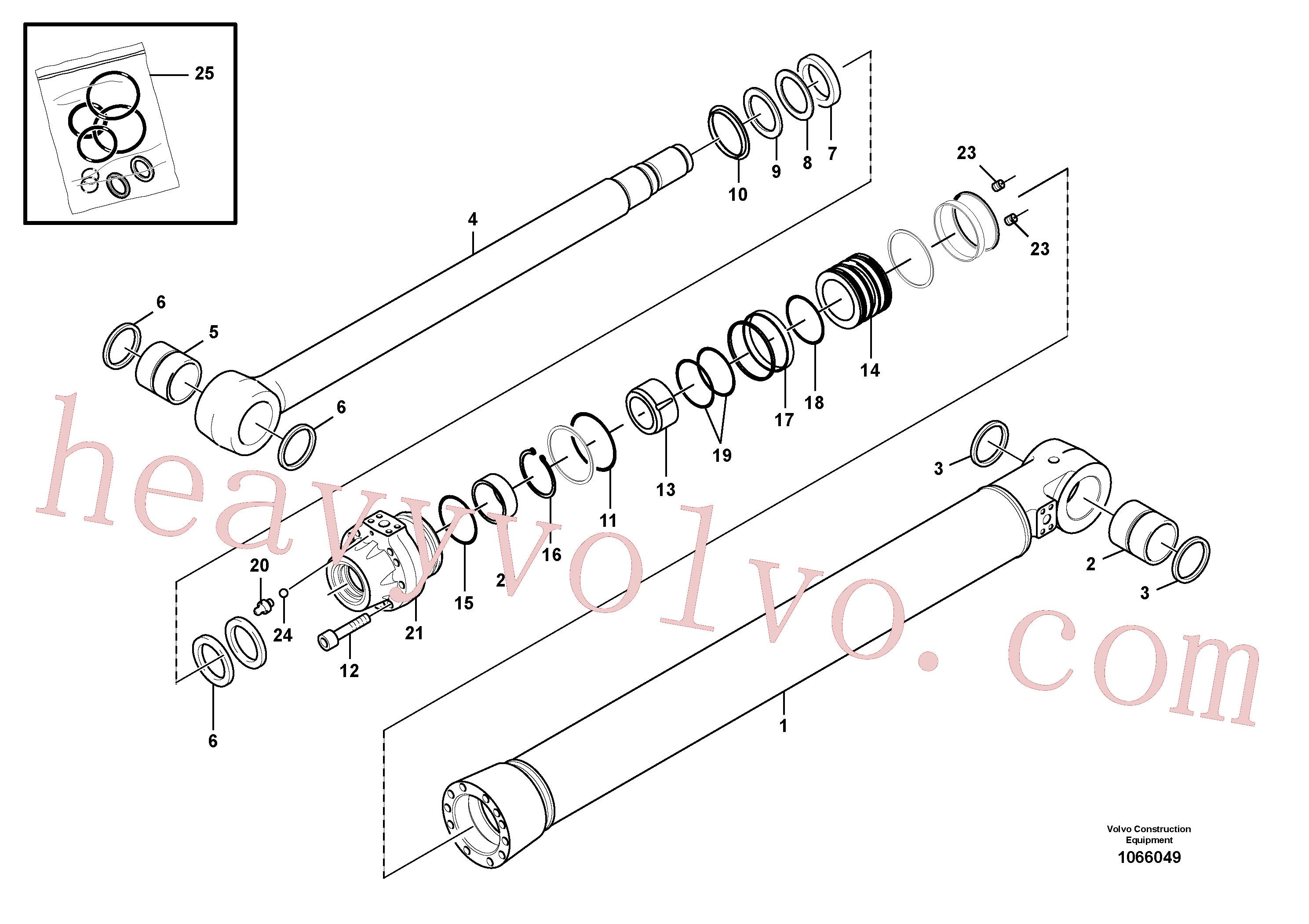 Volvo VOE14587734 Bushing aftermarket part for sale