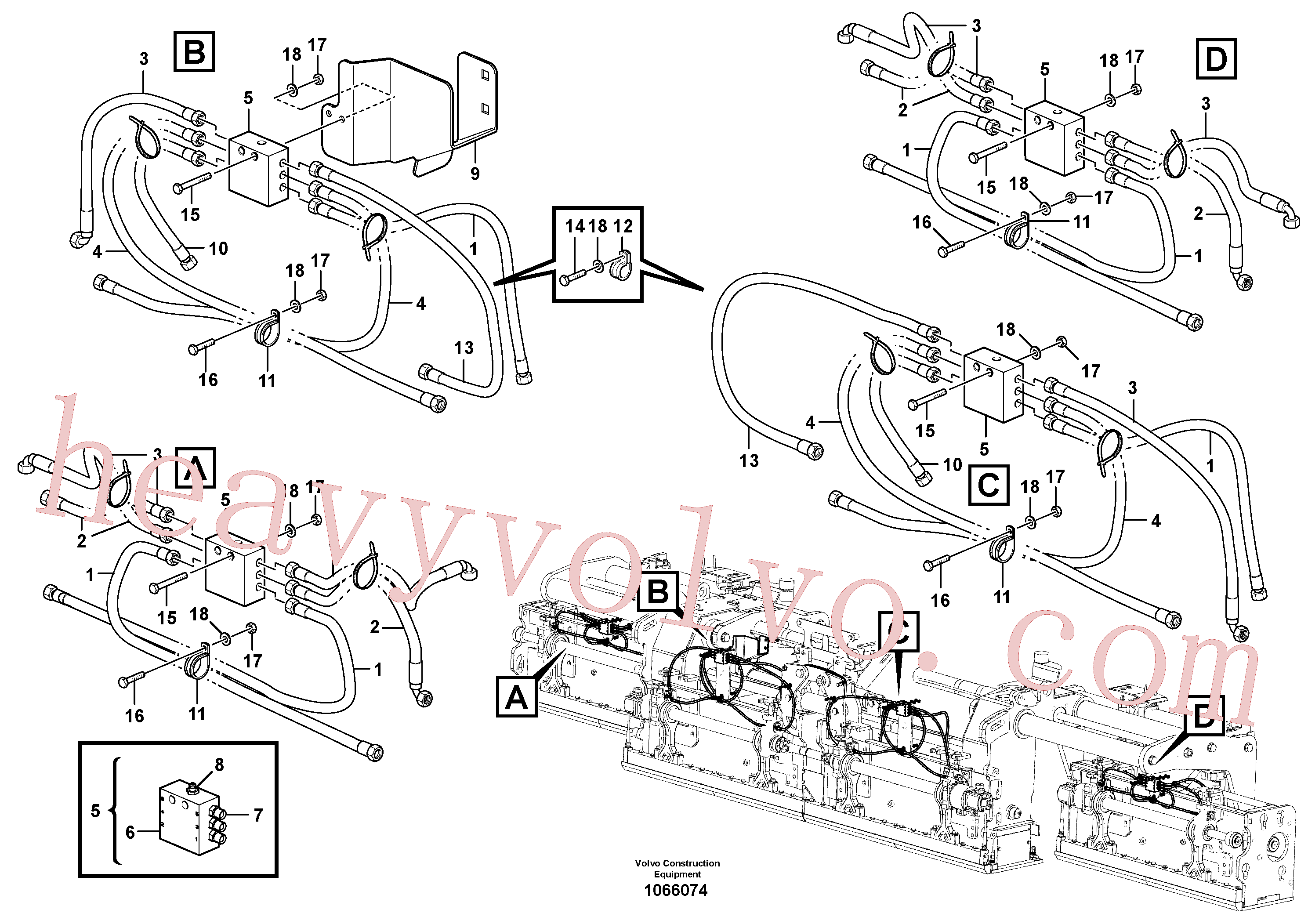 Wholesale RM13938337 Clamp for Volvo Excavator