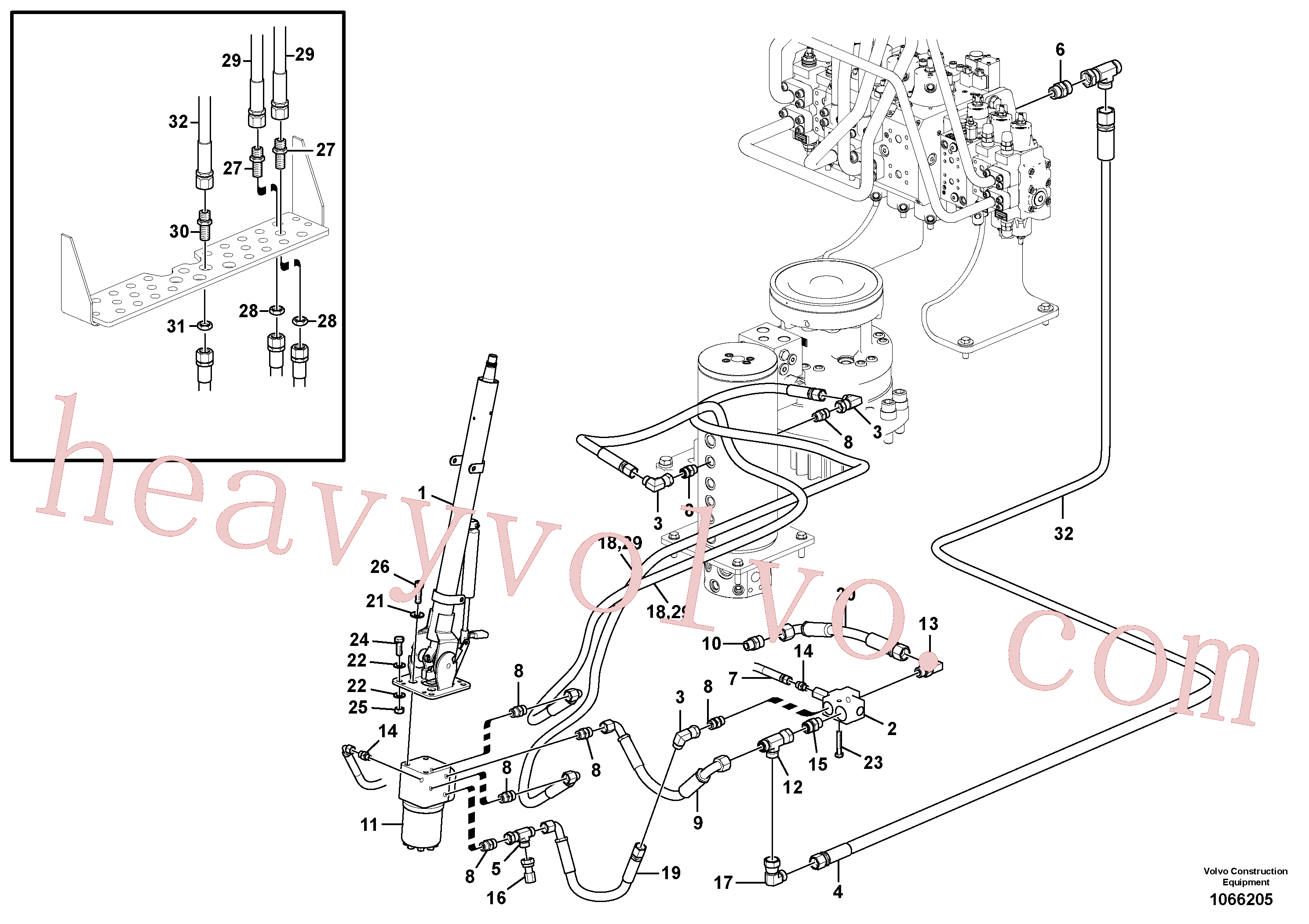 Wholesale VOE13933908 Elbow nipple for Volvo Excavator