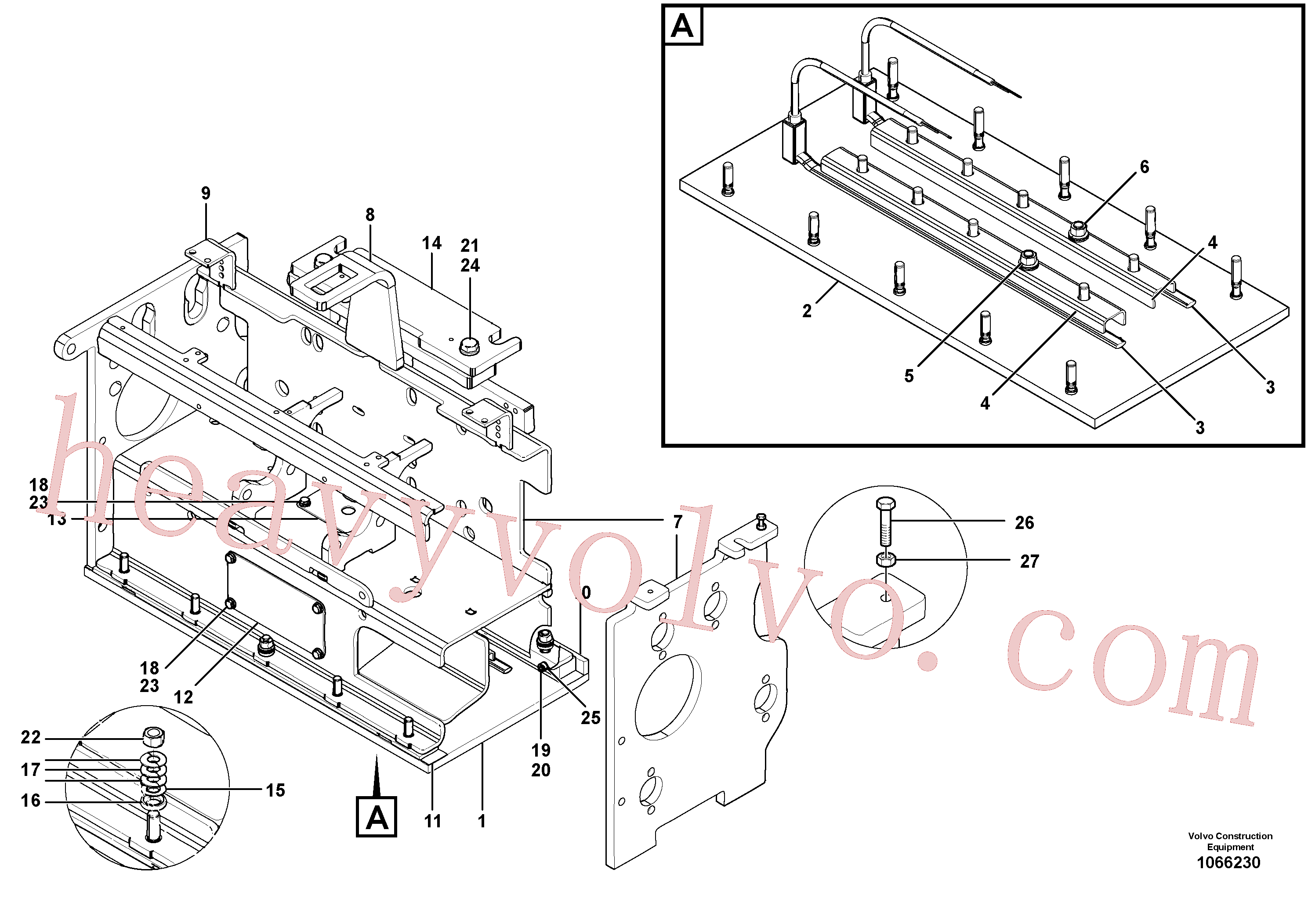 RM80633217 Heater, Heating pipe for Volvo Excavator spare