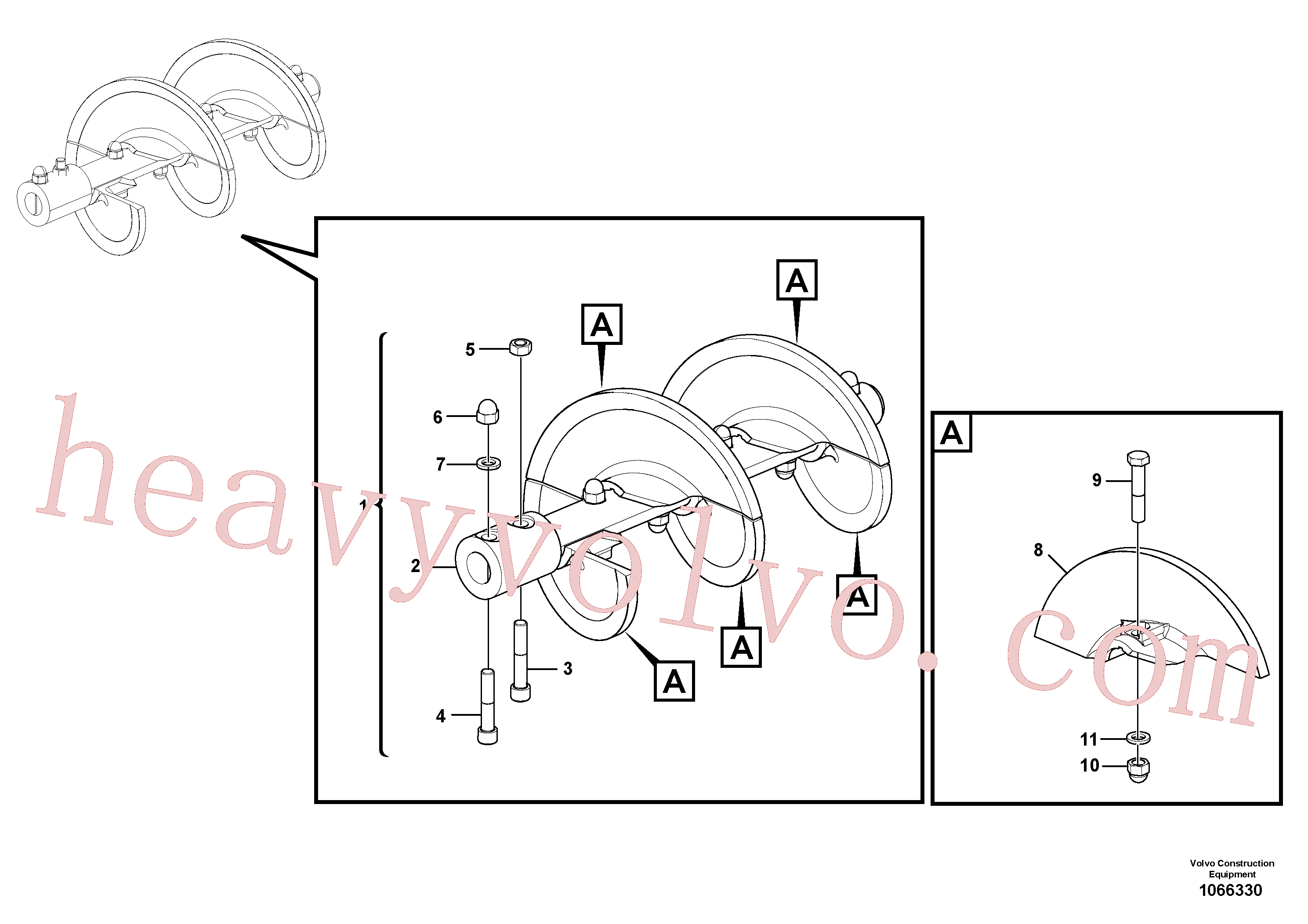 Volvo Assembly RM96726419 Hexagon screw for sale