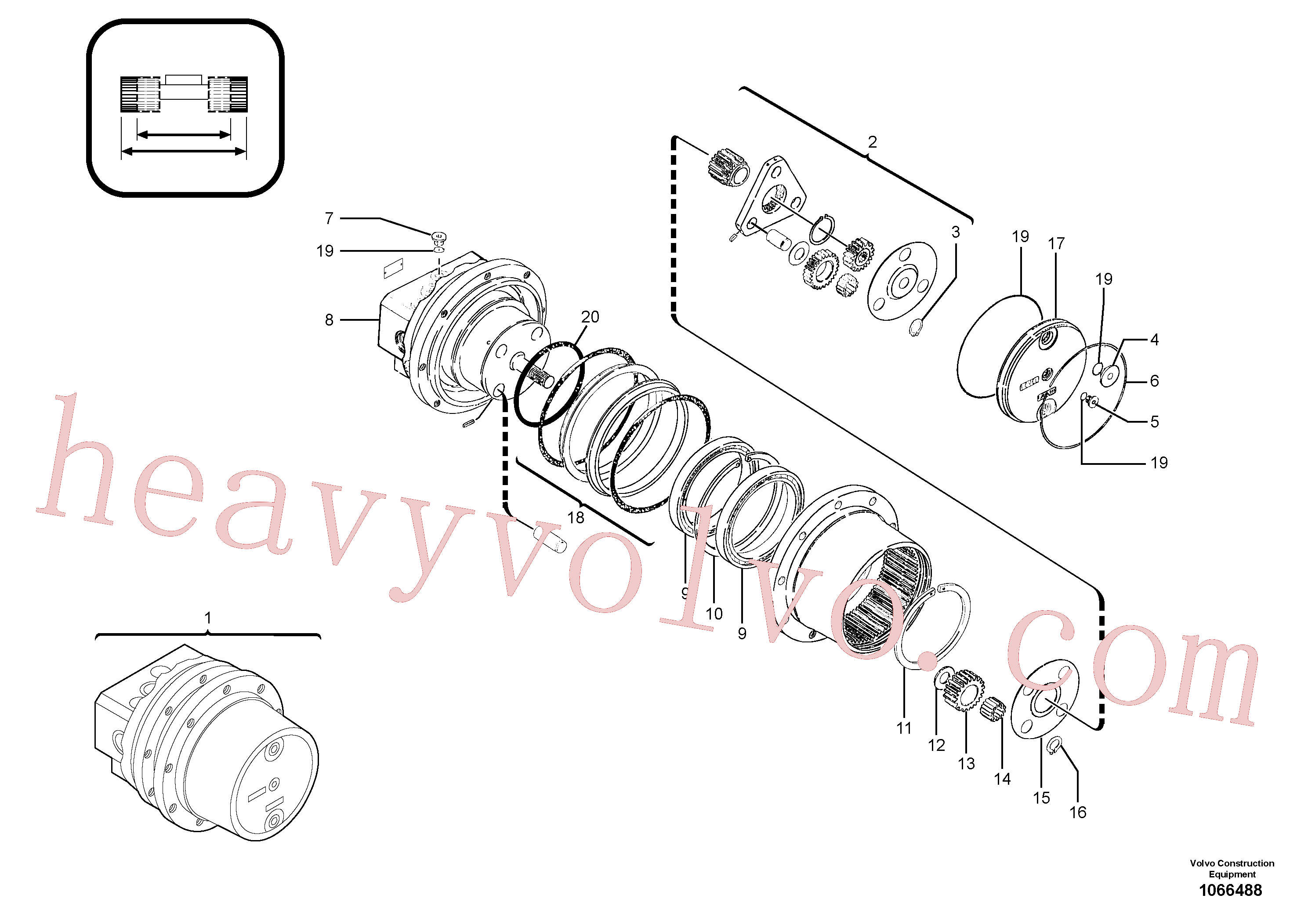 China Made VOE15160064 Sealing kit parts for Volvo Excavator