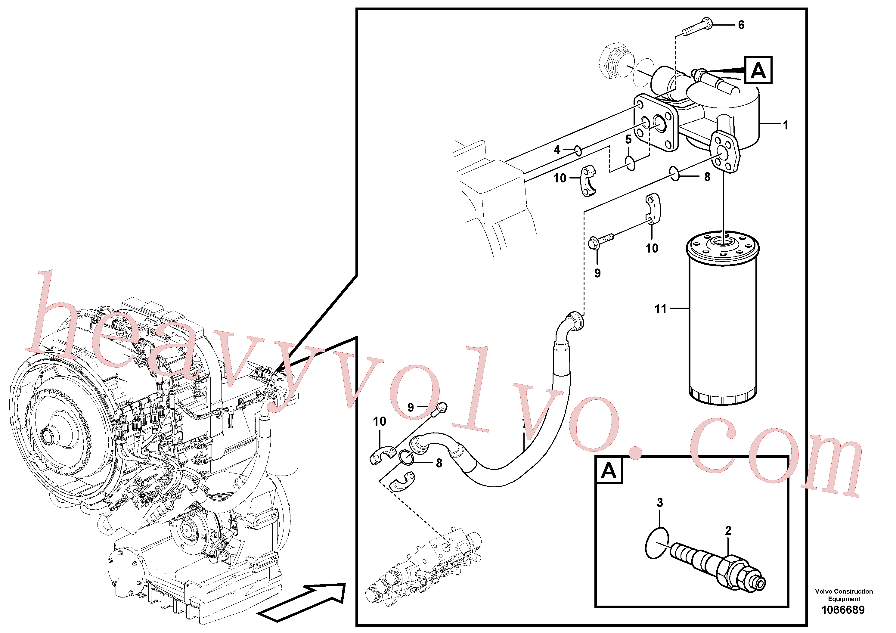 VOE13949410 O-ring for Volvo Excavator Parts
