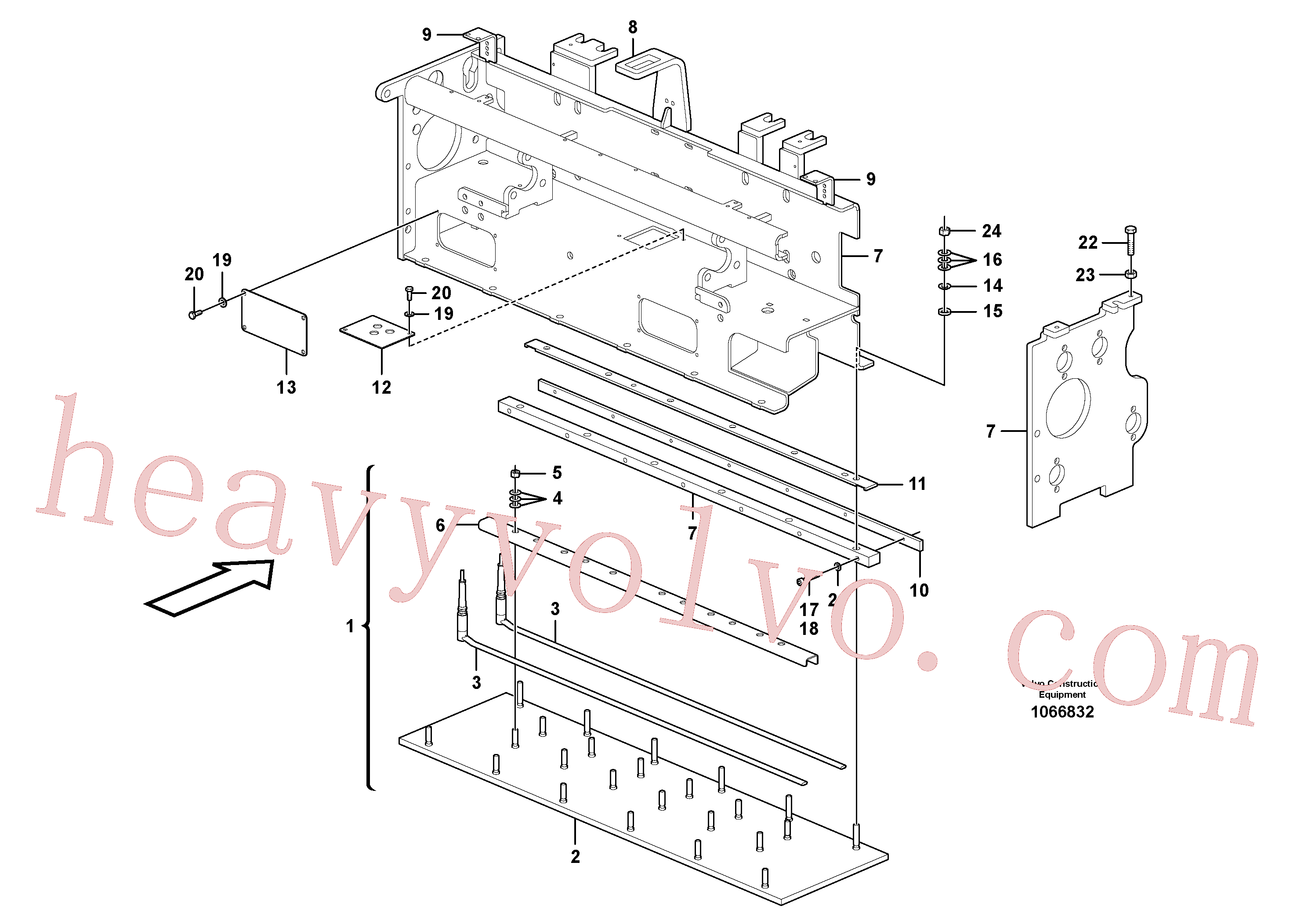China Made RM14330831 Strip parts for Volvo Excavator