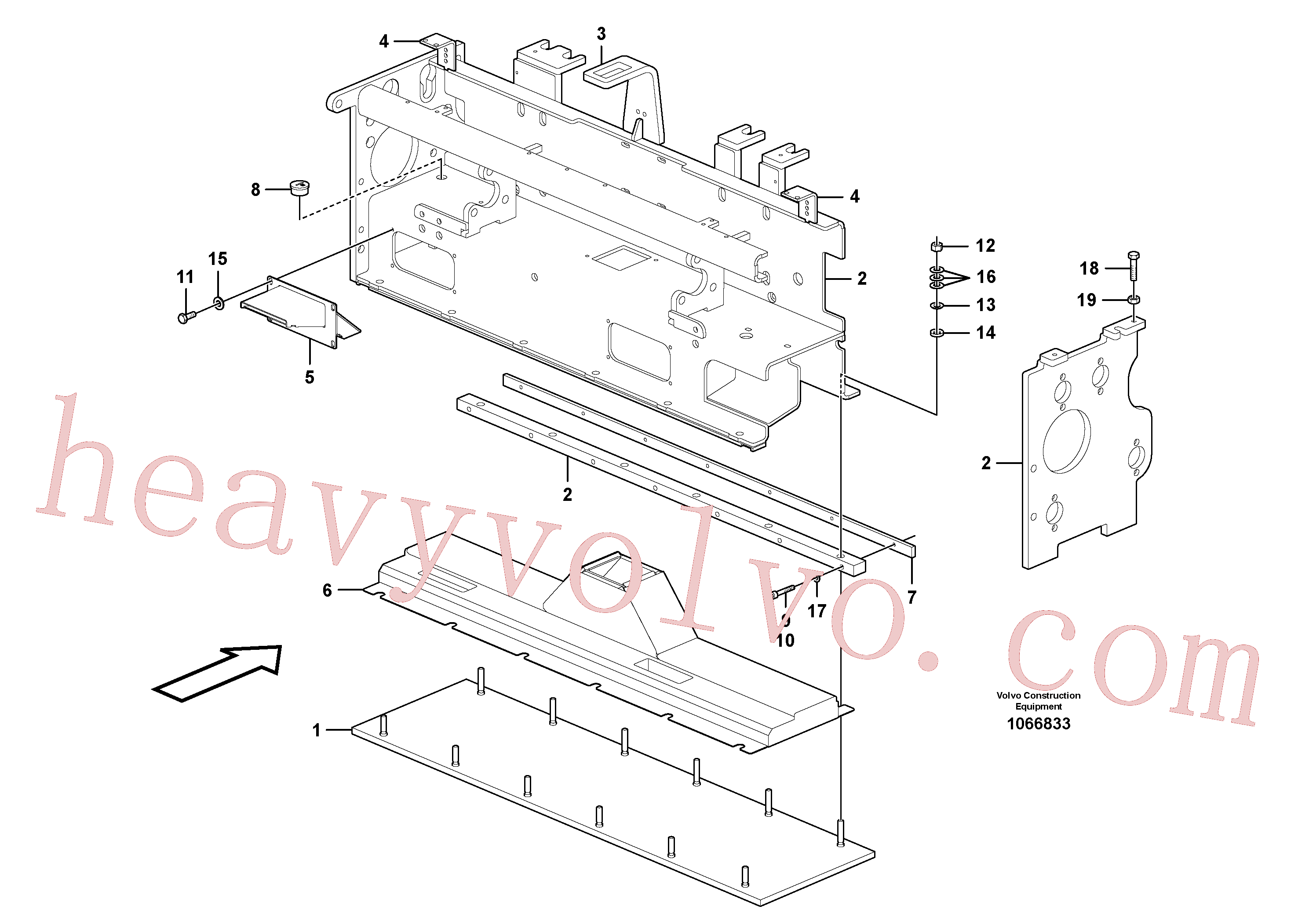 China Made RM14330831 Strip parts for Volvo Excavator
