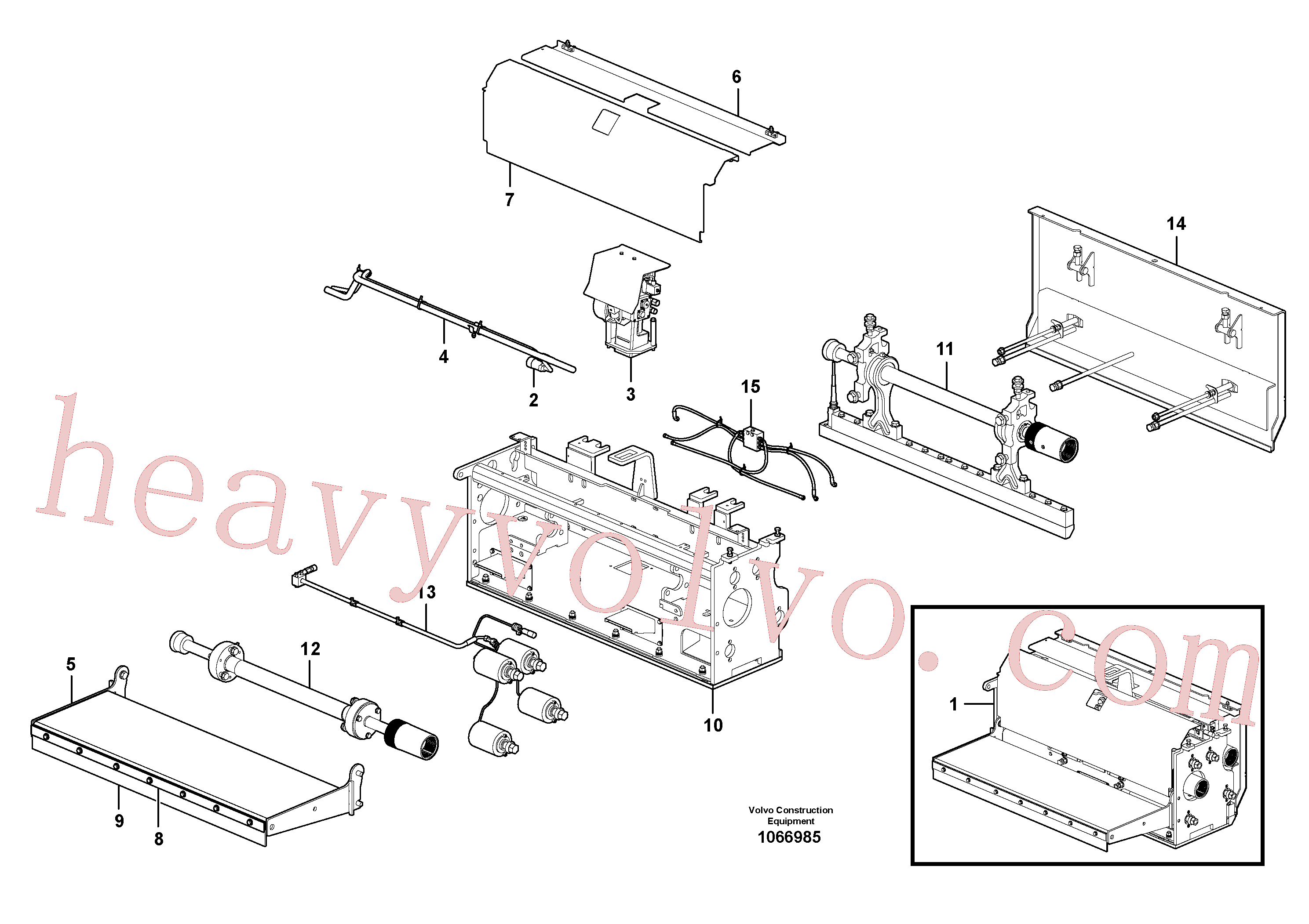 China Made RM80868847 Compactor parts for Volvo Excavator