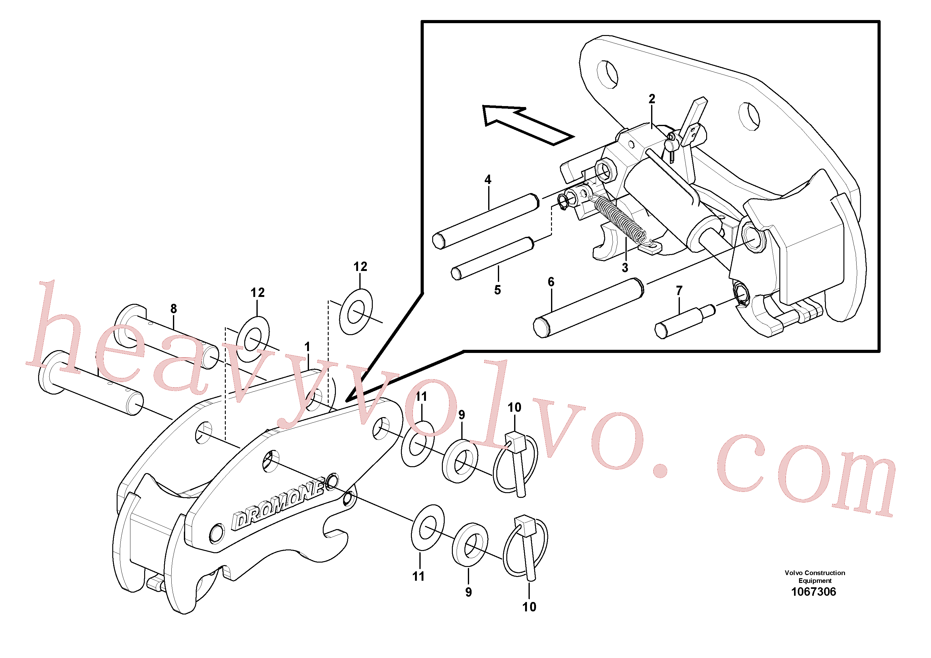 Volvo Assembly VOE403078 Shim for sale