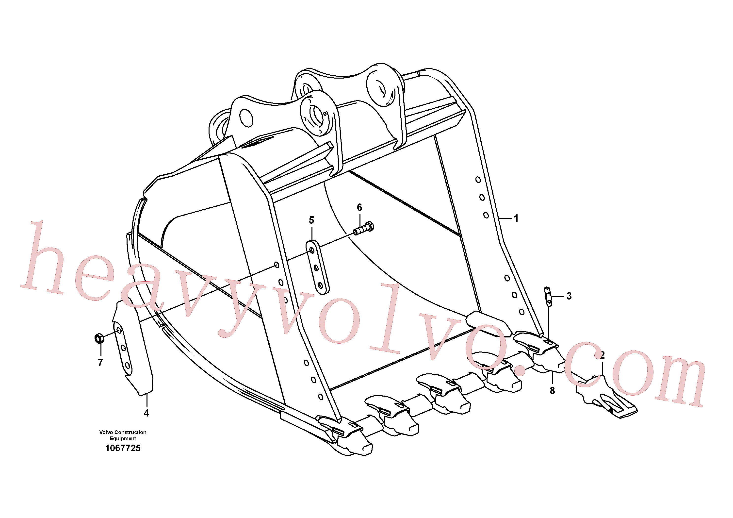 Wholesale SA9011-22416 Hexagon screw for Volvo Excavator