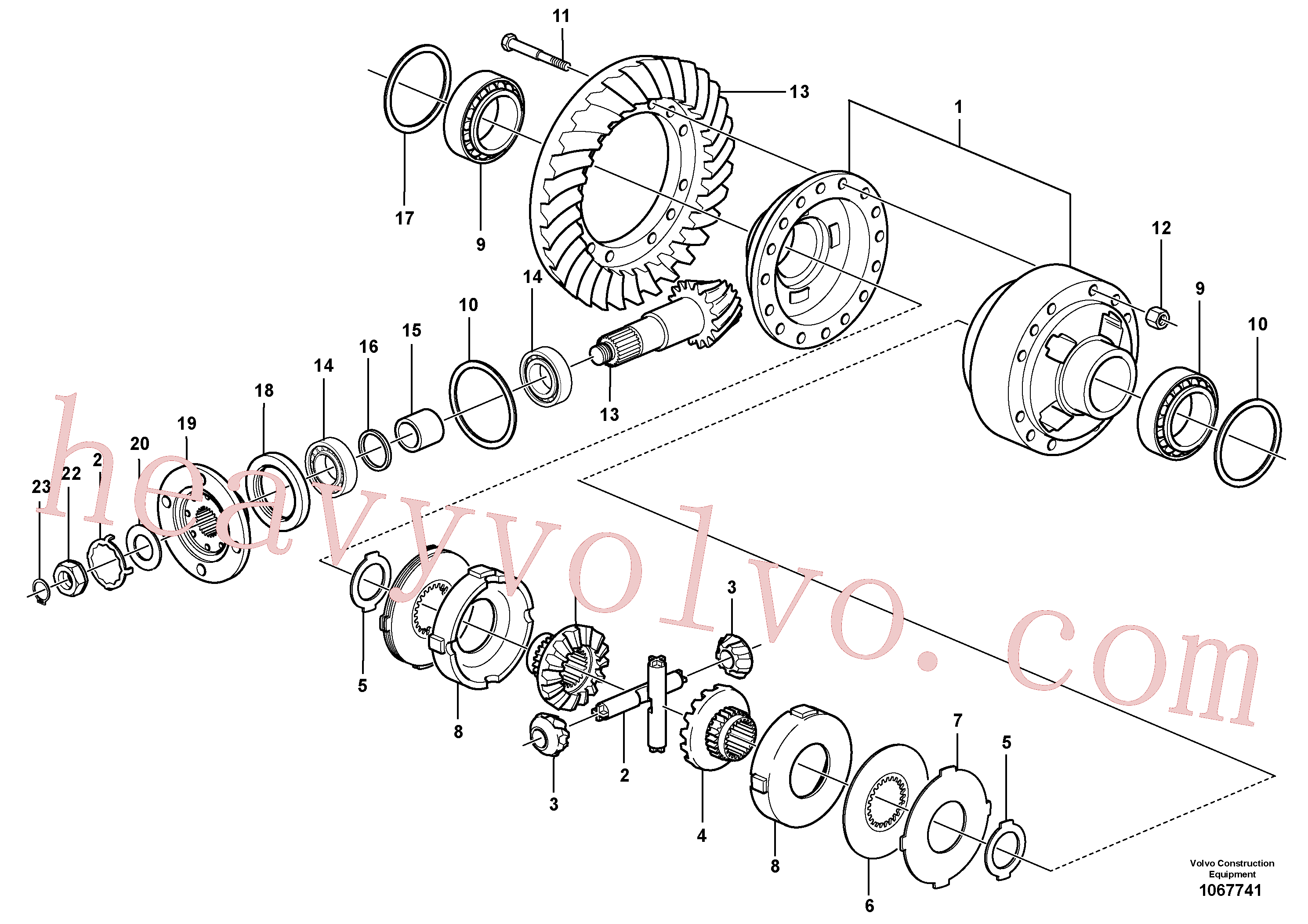China Made VOE11168057 Shim parts for Volvo Excavator