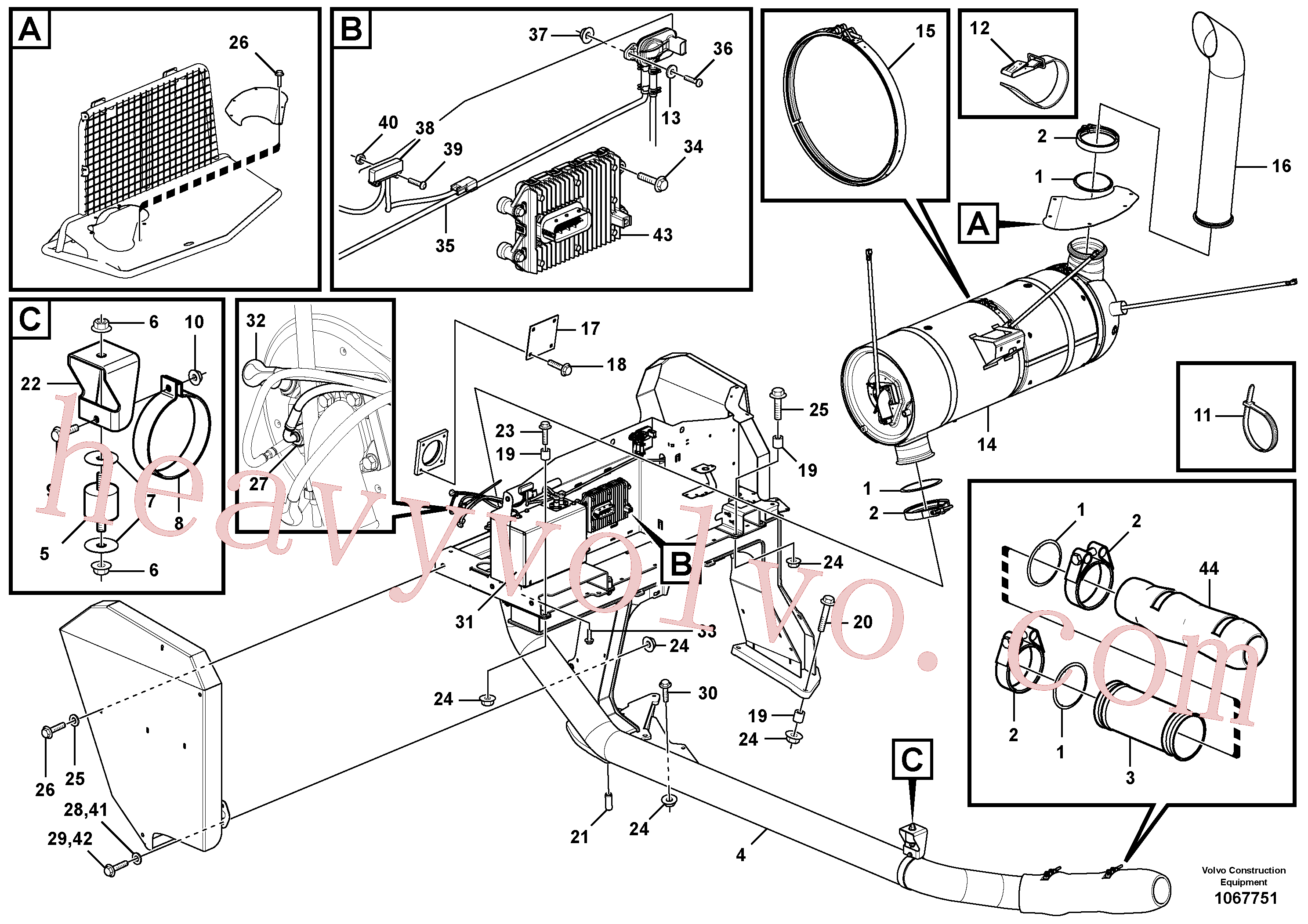 Volvo Assembly SA9011-10503 Six point socket screw for sale