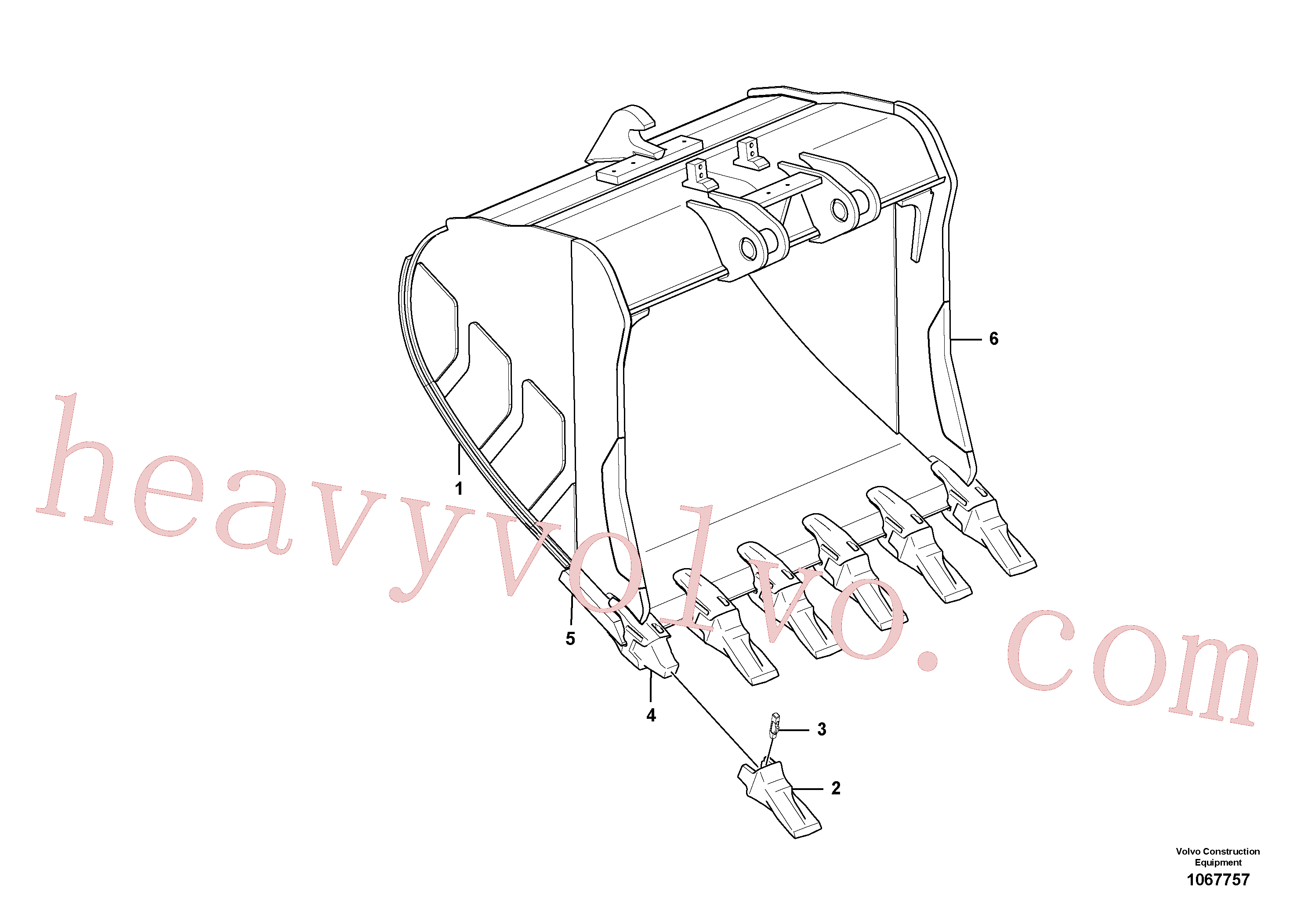 China Made VOE14644055 Plate parts for Volvo Excavator