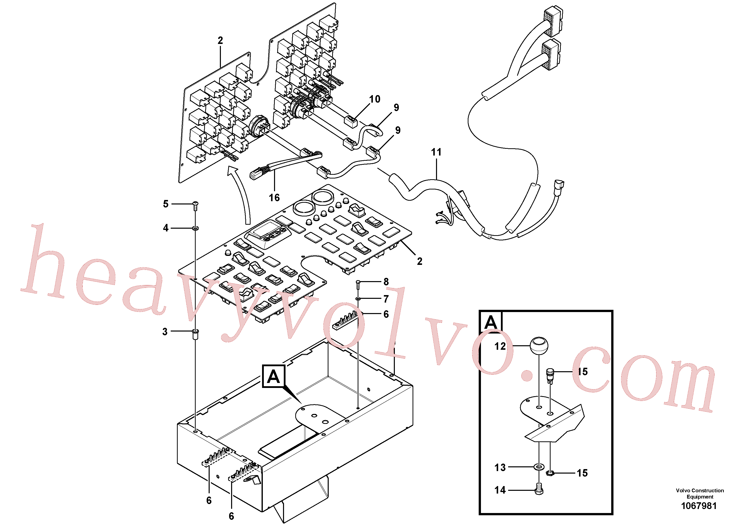 RM95934634 Hexagon screw for Volvo Excavator spare