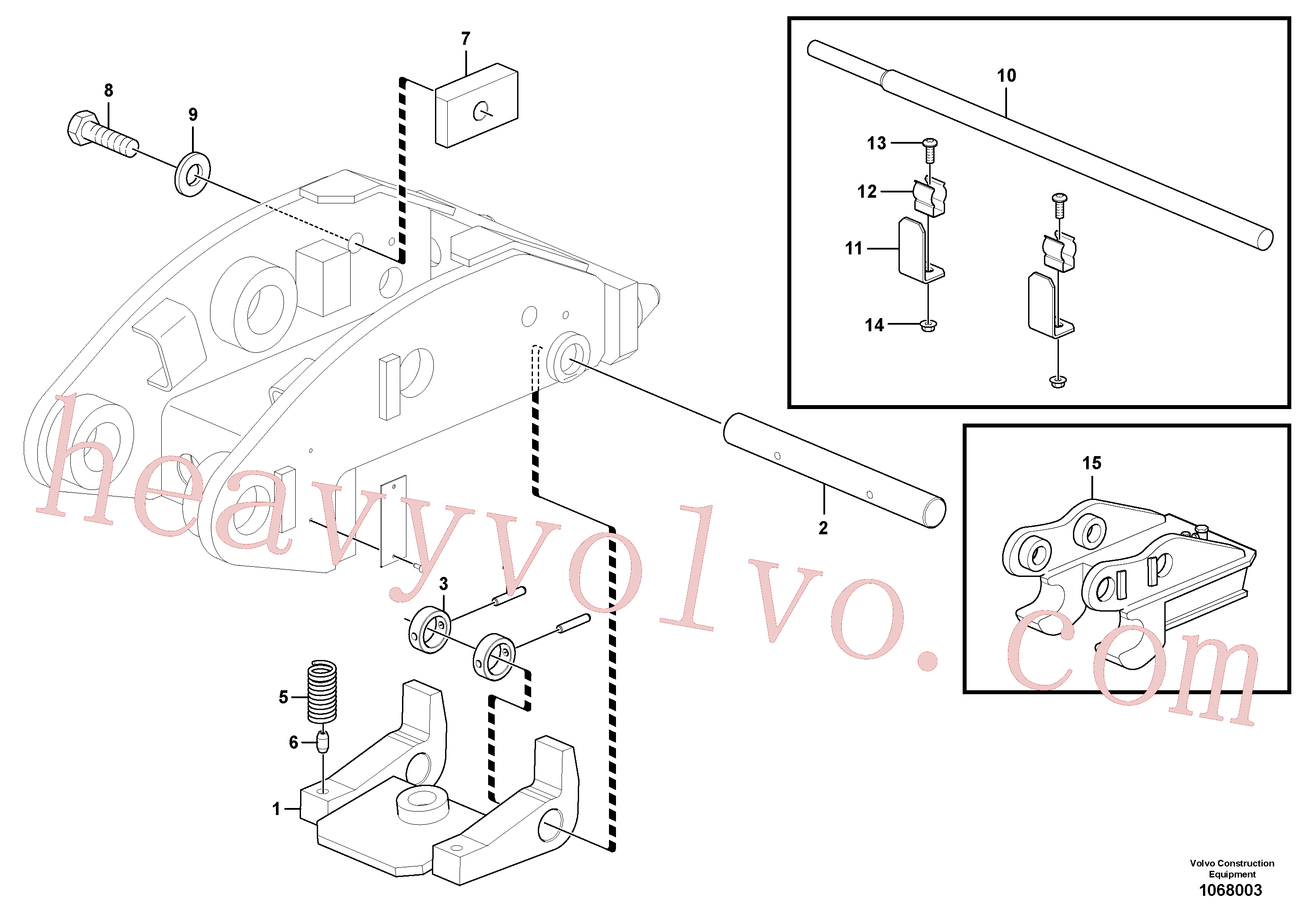 Wholesale PJ4810010 Spring for Volvo Excavator