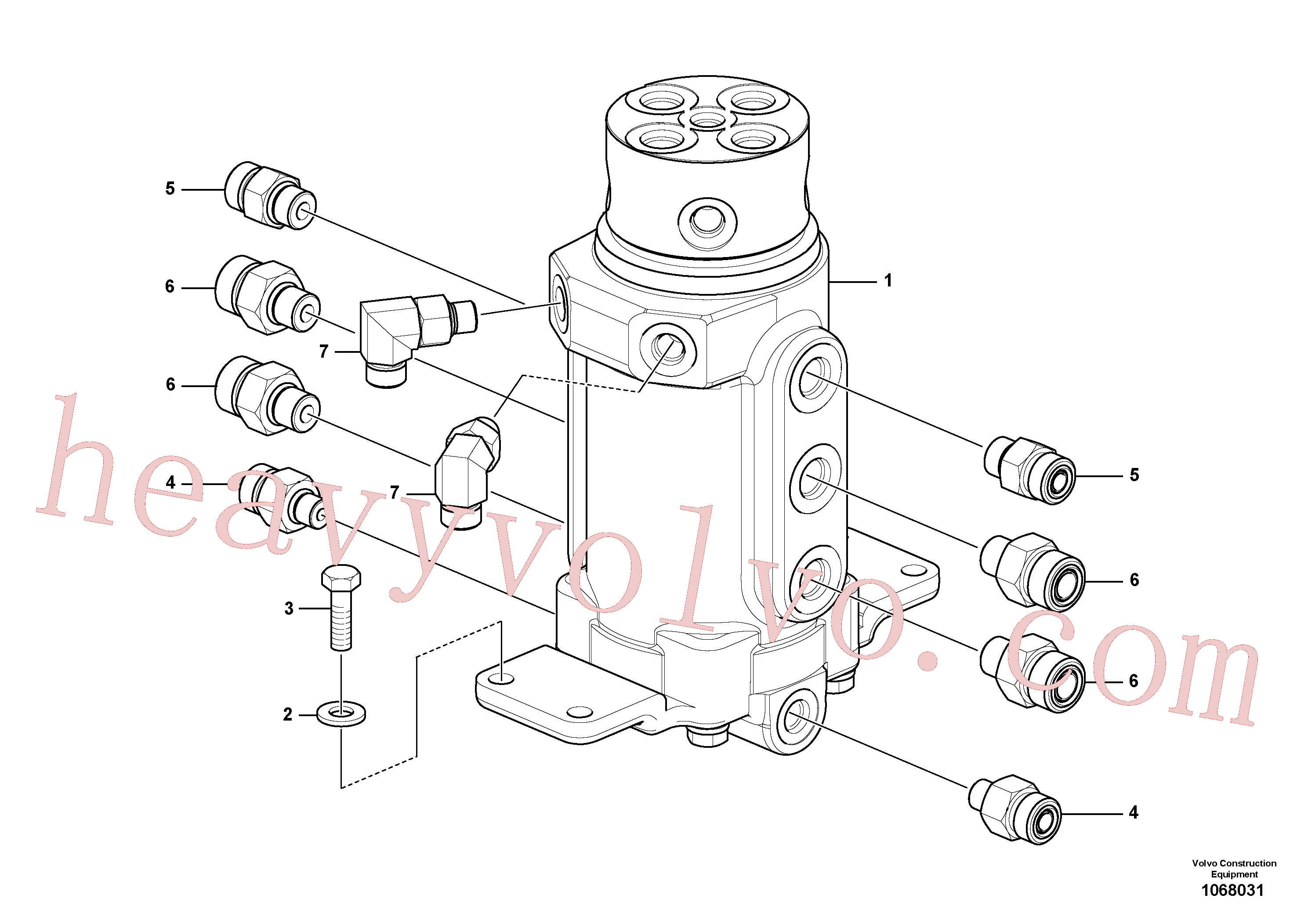 Wholesale VOE15611617 Valve for Volvo Excavator