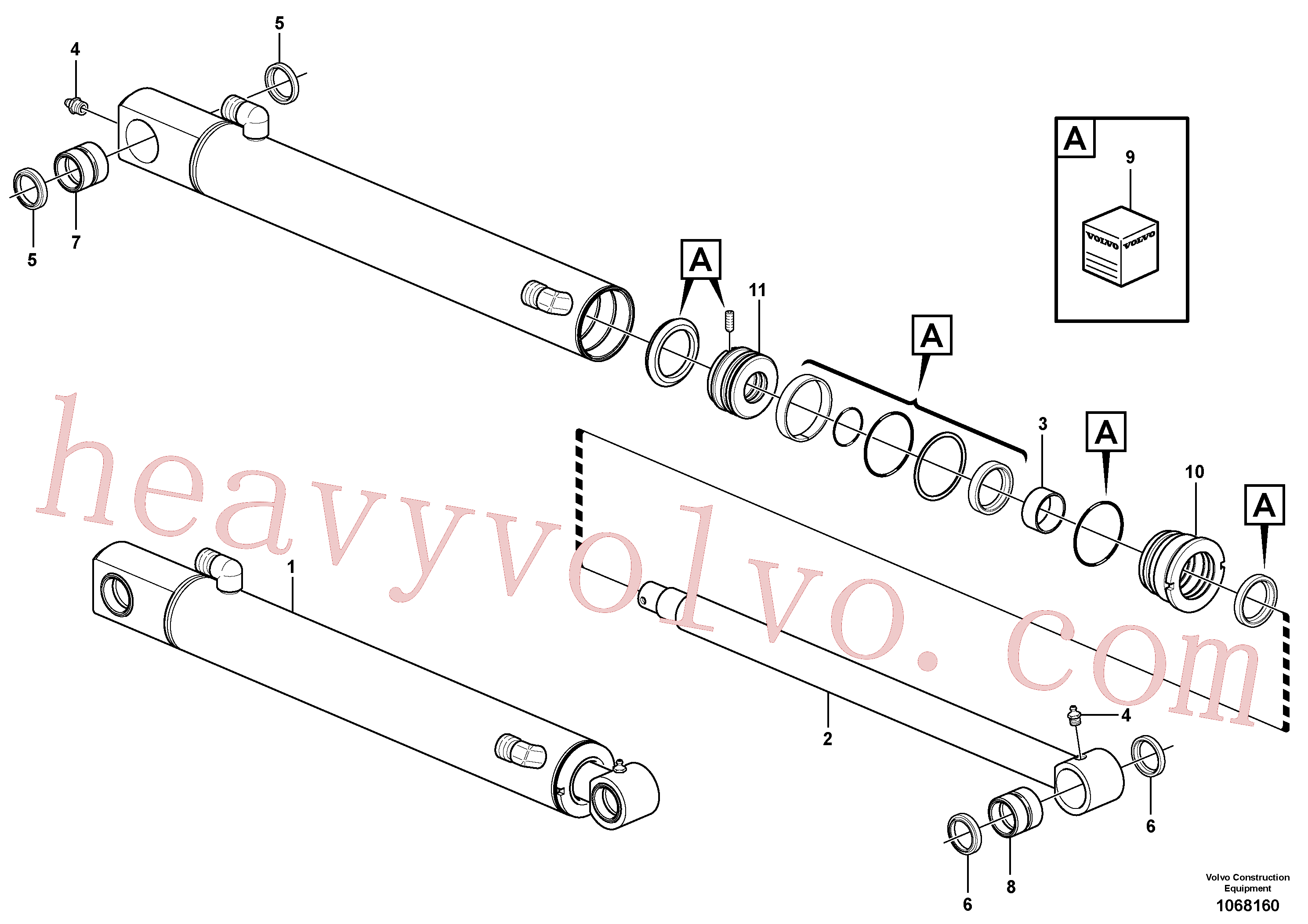 Volvo Assembly VOE15078193 Scraper ring for sale