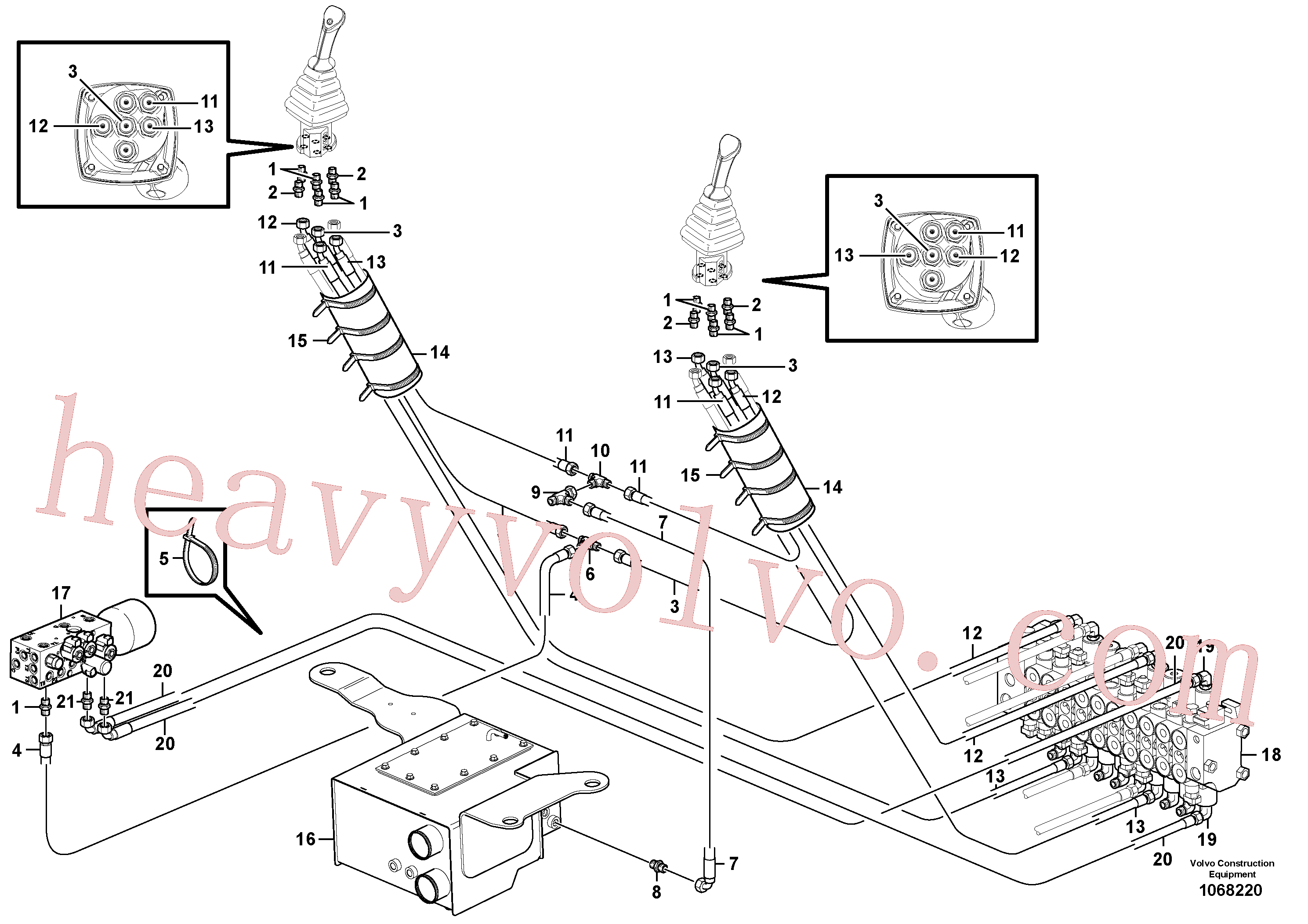 VOE937112 Pilot for Volvo Excavator spare
