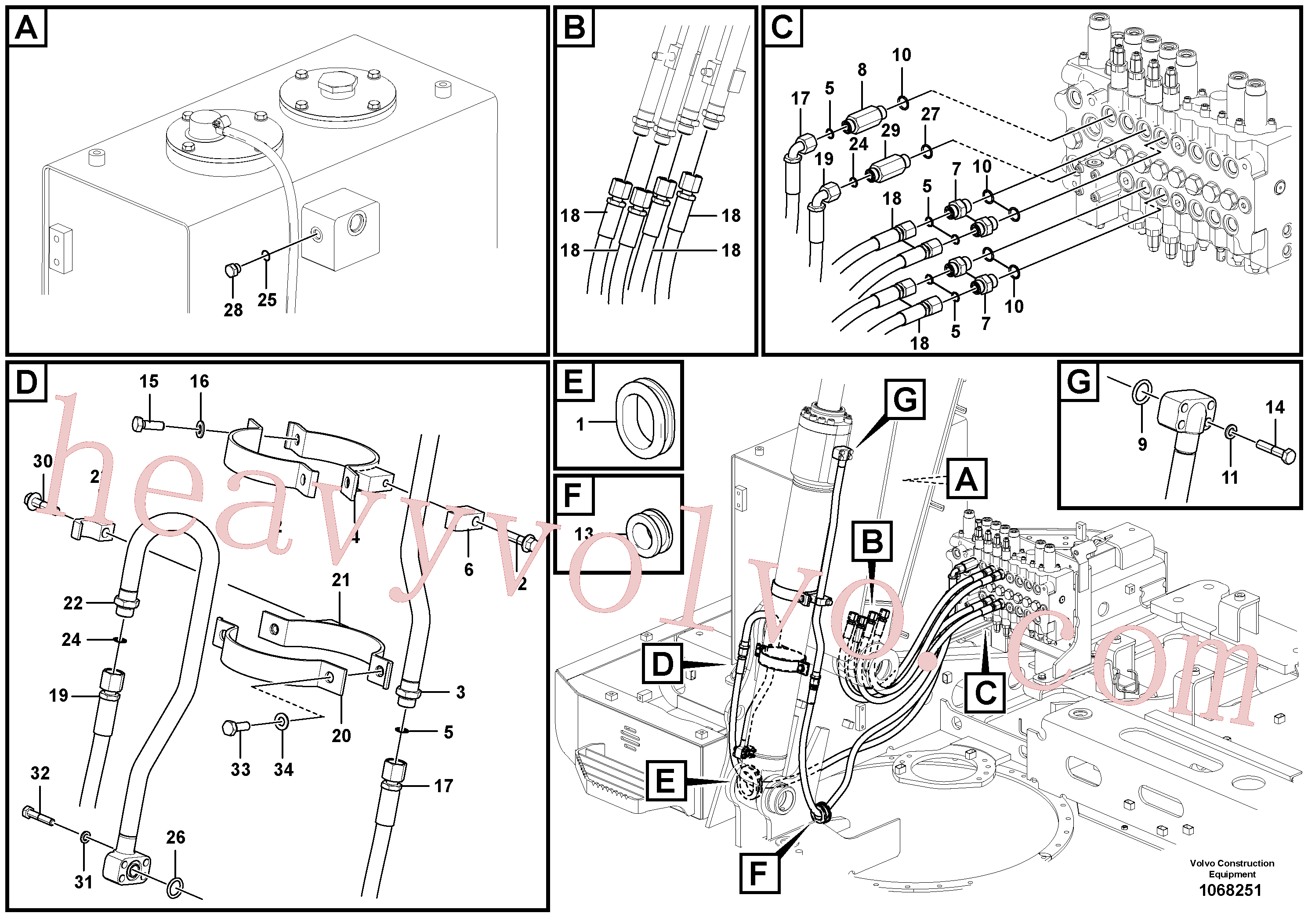 VOE15000783 Rockmaster/4SP for Volvo Excavator Parts