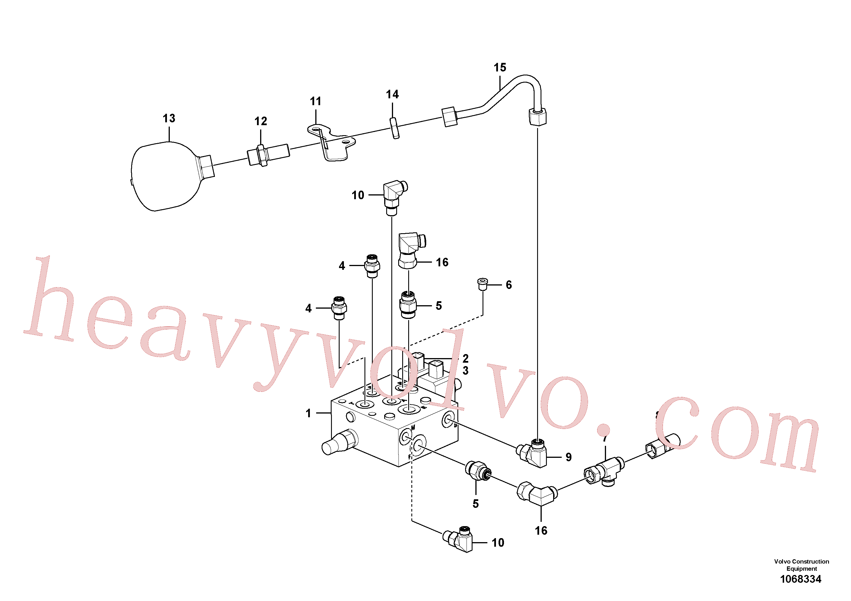 China Made VOE15634161 Coil parts for Volvo Excavator