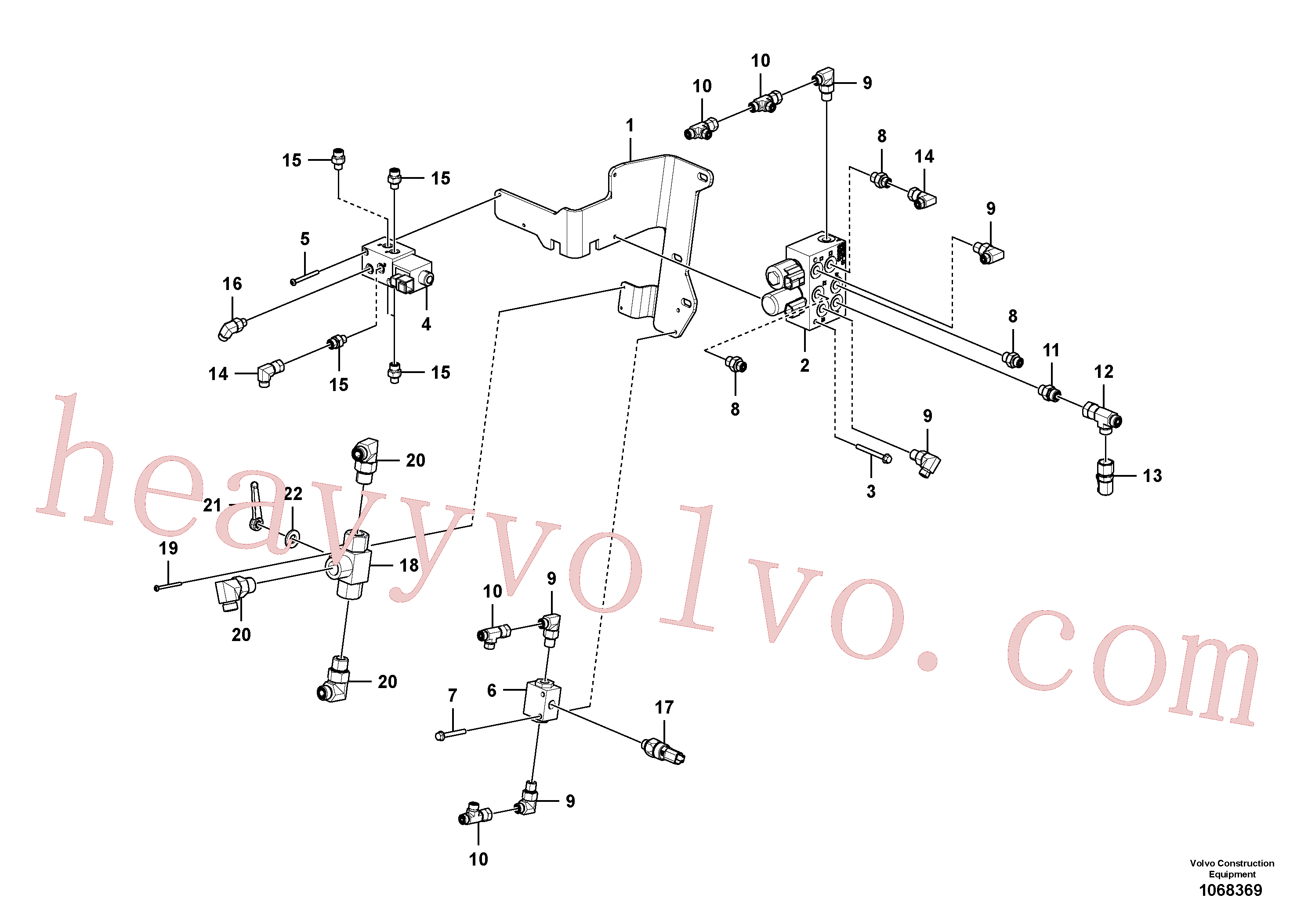 Volvo VOE11713207 Solenoid valve aftermarket part for sale