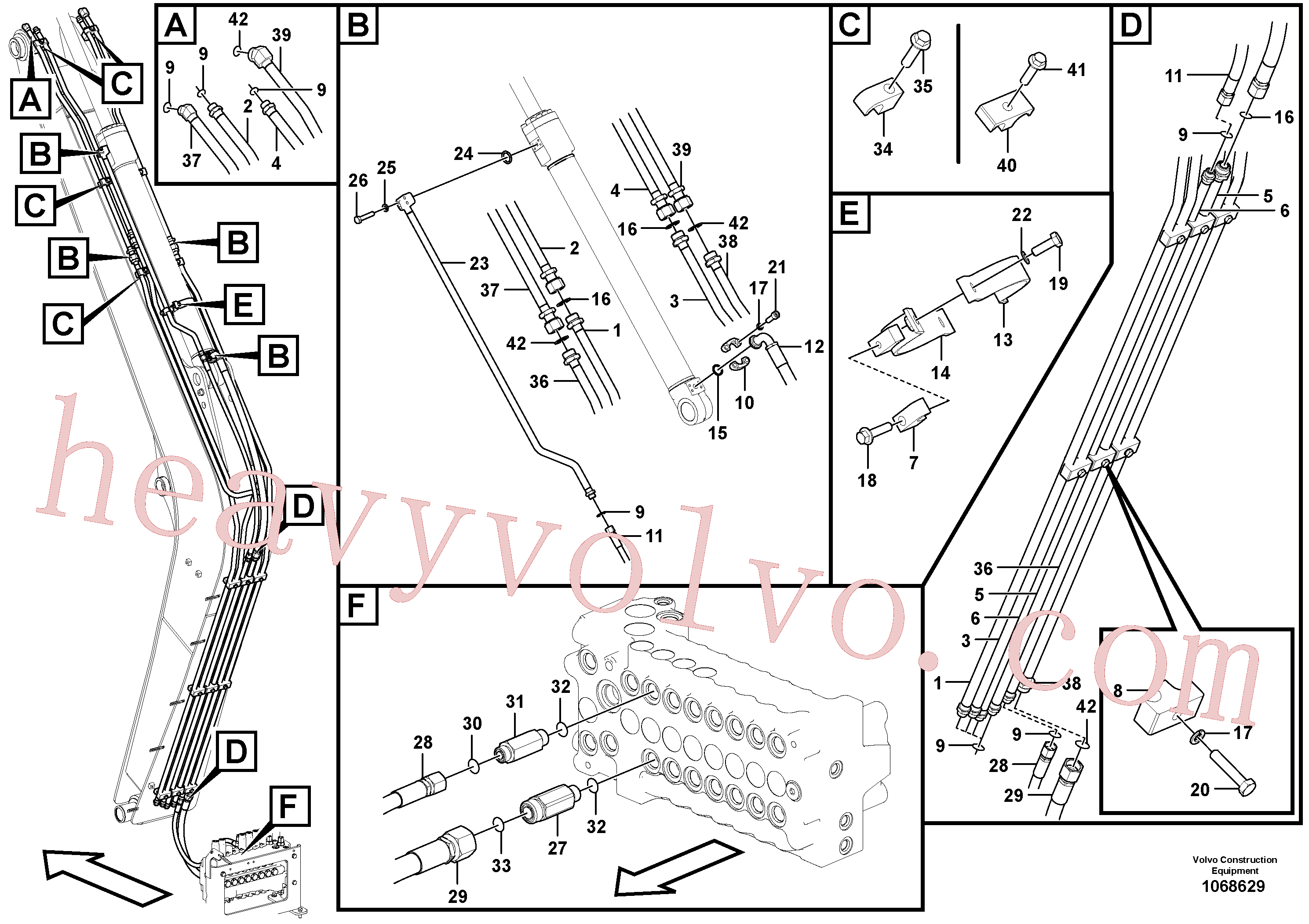 VOE15000783 Rockmaster/4SP for Volvo Excavator Parts