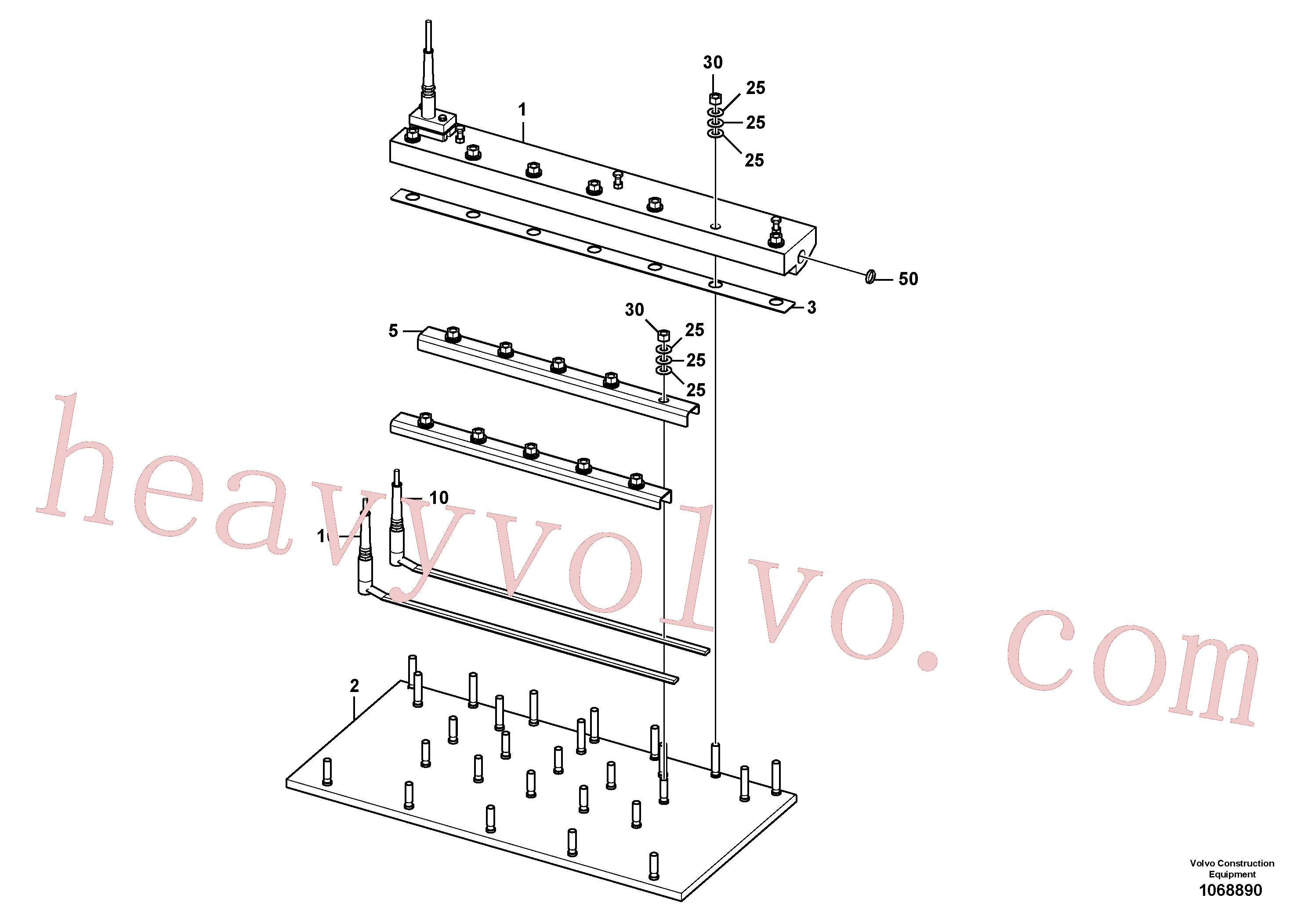 RM80633217 Heater, Heating pipe for Volvo Excavator spare