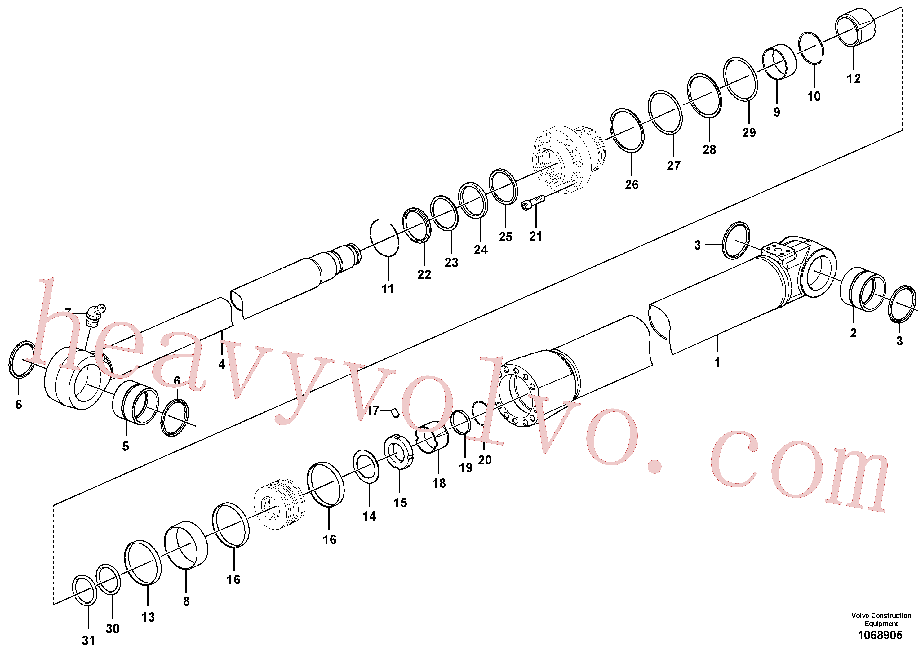 Wholesale VOE14520778 Bushing for Volvo Excavator
