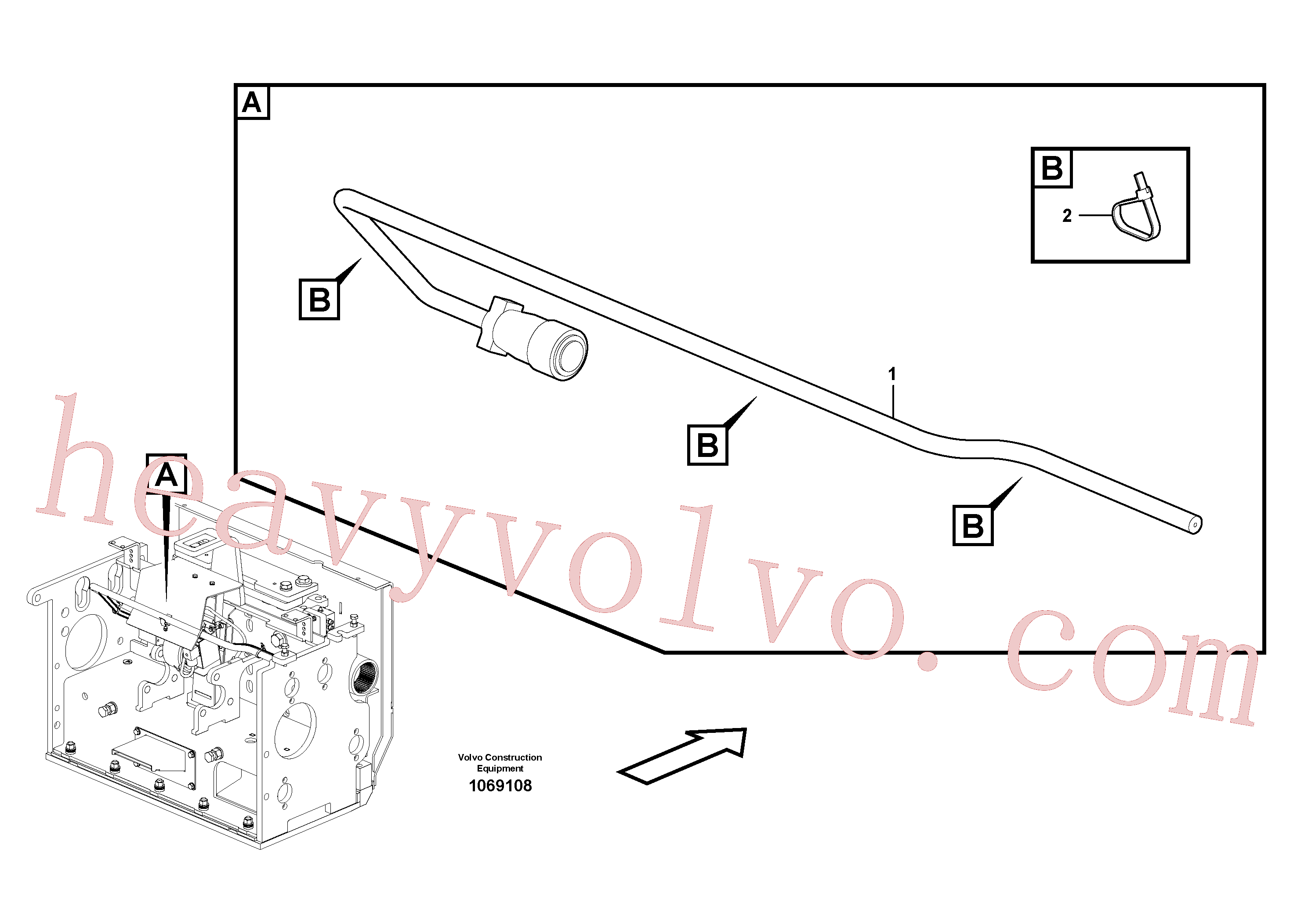 RM13909932 Cable tie for Volvo Excavator Parts
