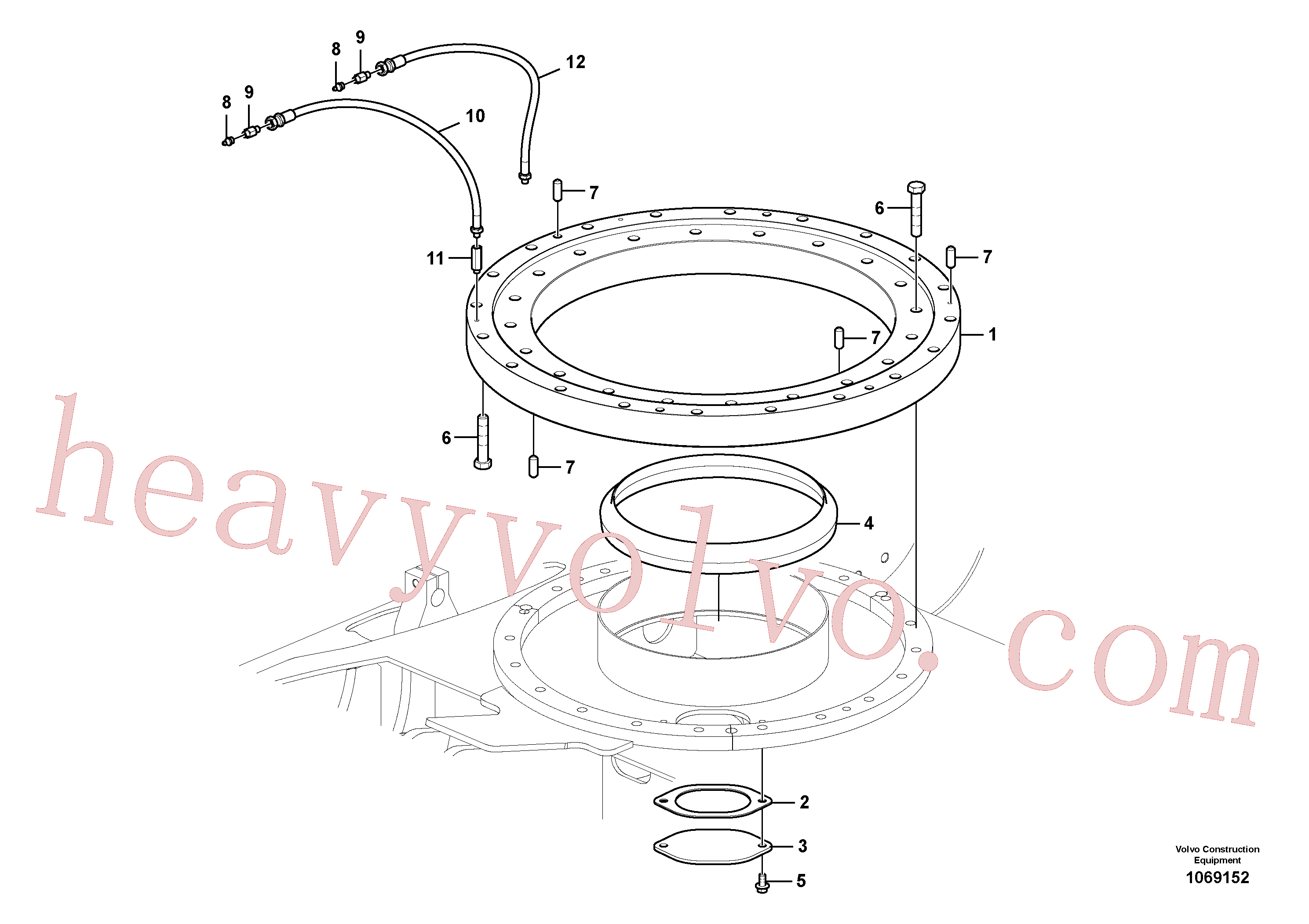 Wholesale VOE14880641 Hose assembly for Volvo Excavator