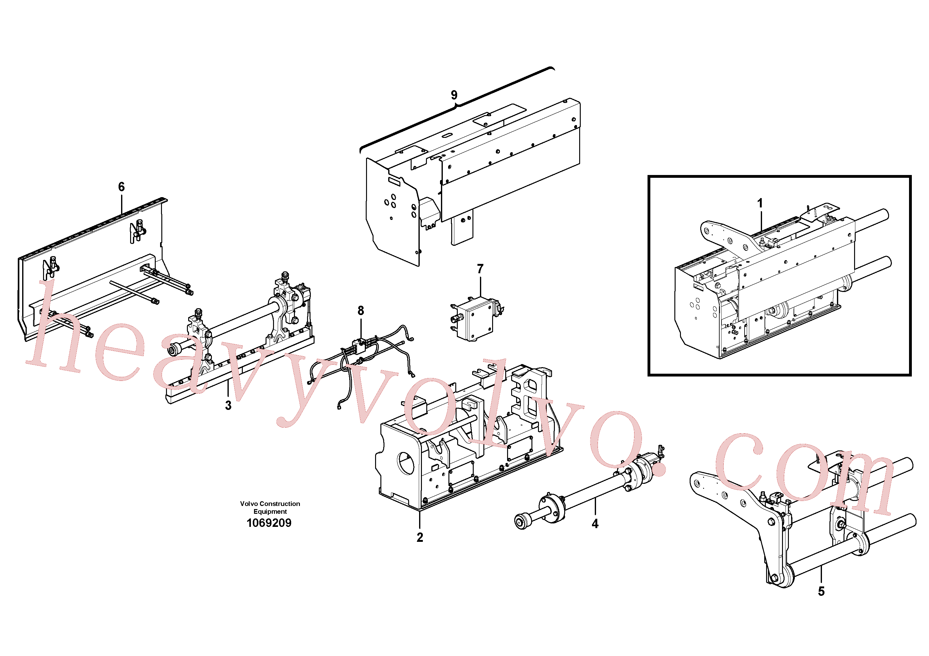 Wholesale RM54542923 Guide for Volvo Excavator