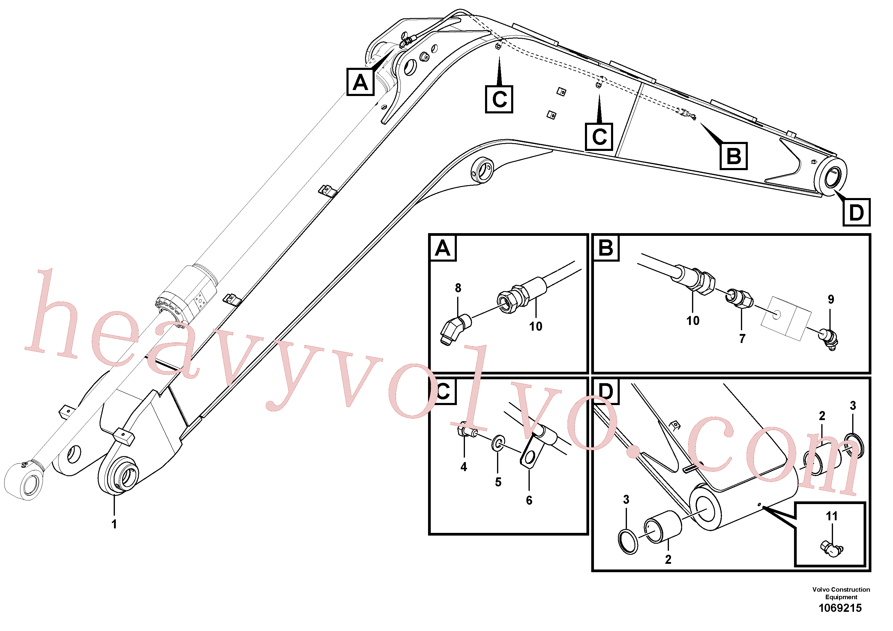 Volvo VOE14883786 Clip aftermarket part for sale