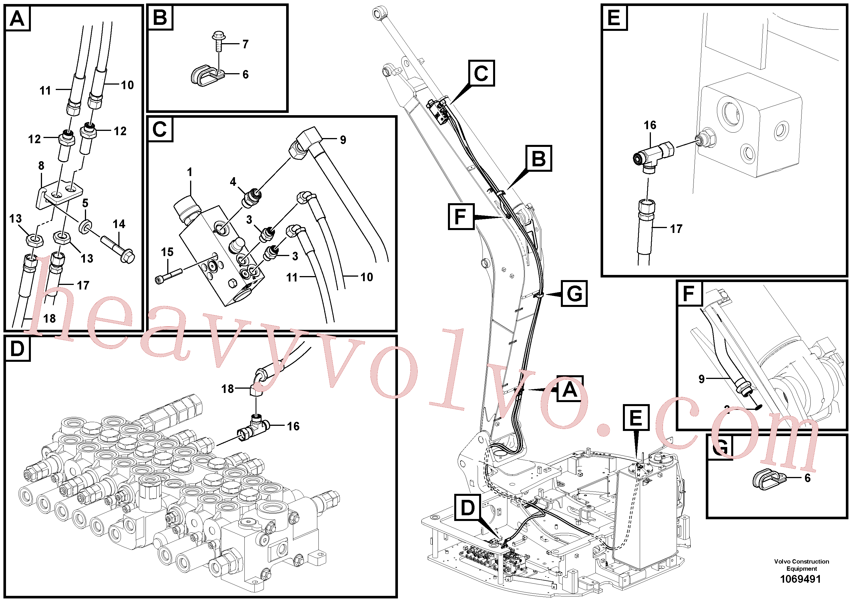 Volvo VOE14555444 Bracket aftermarket part for sale