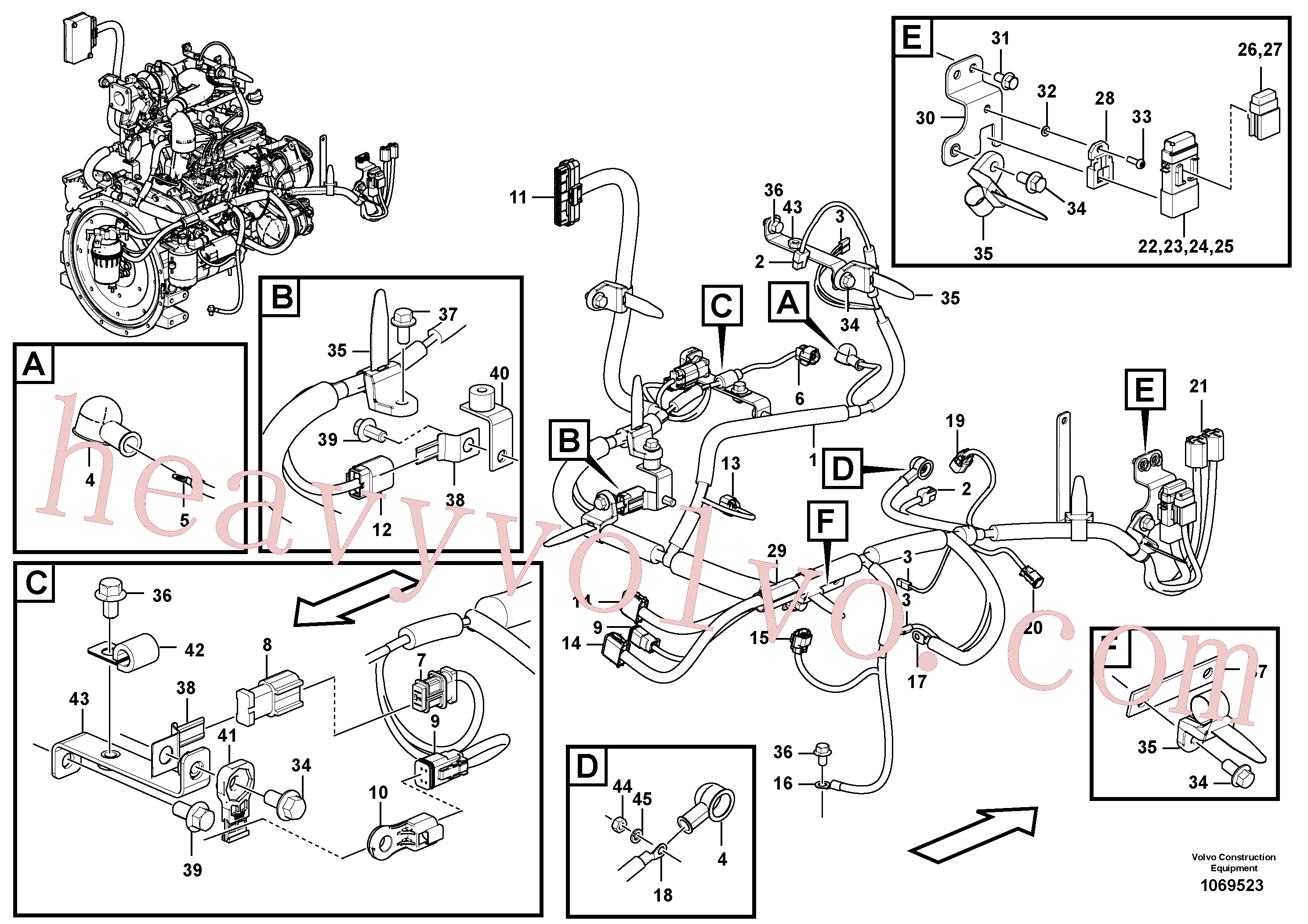 Volvo VOE14612652 Housing aftermarket part for sale