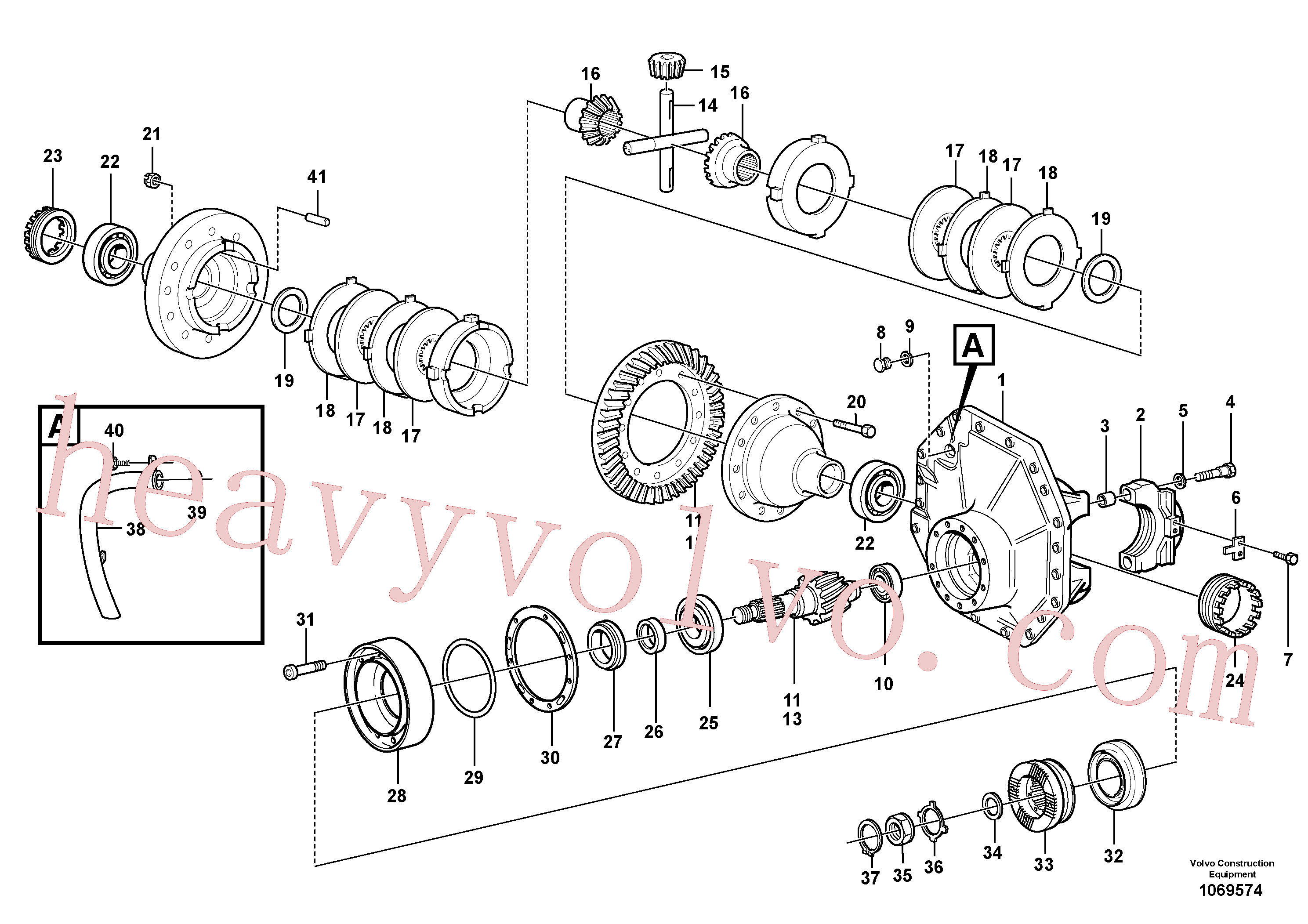 Volvo VOE11102886 Pipe aftermarket part for sale