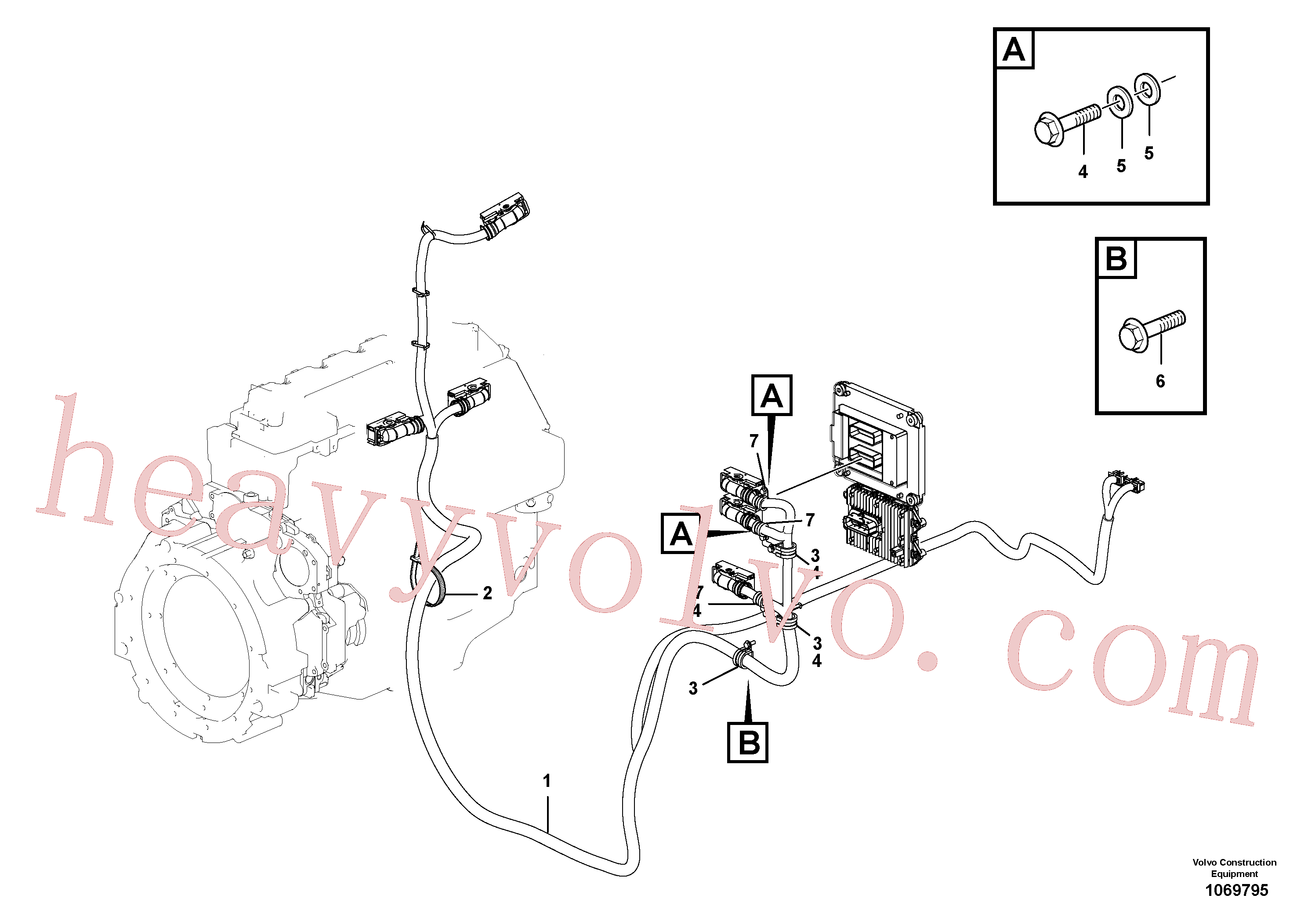 RM14149256 Hose clamp for Volvo Excavator spare