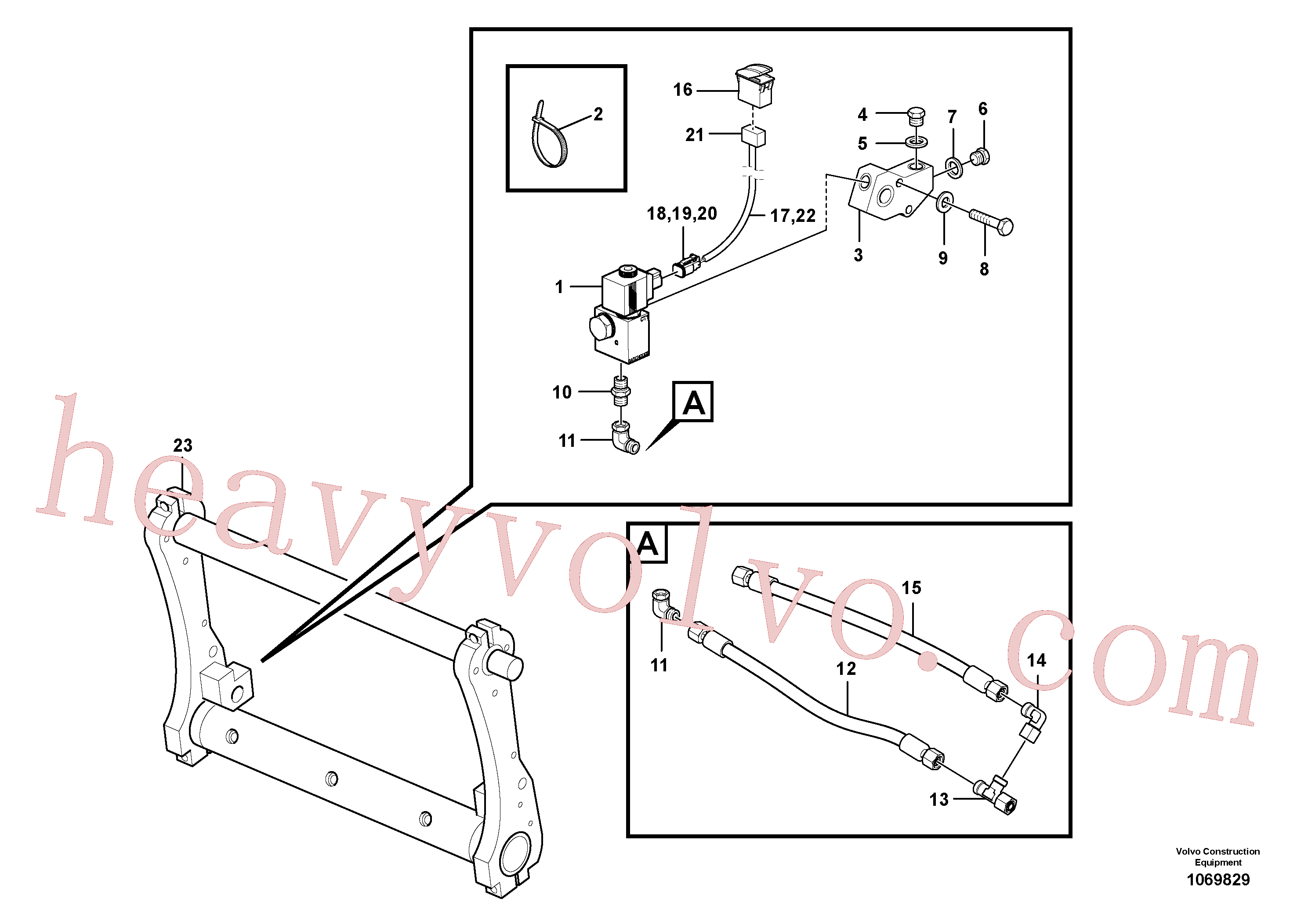 Volvo Assembly VOE874955 Housing for sale