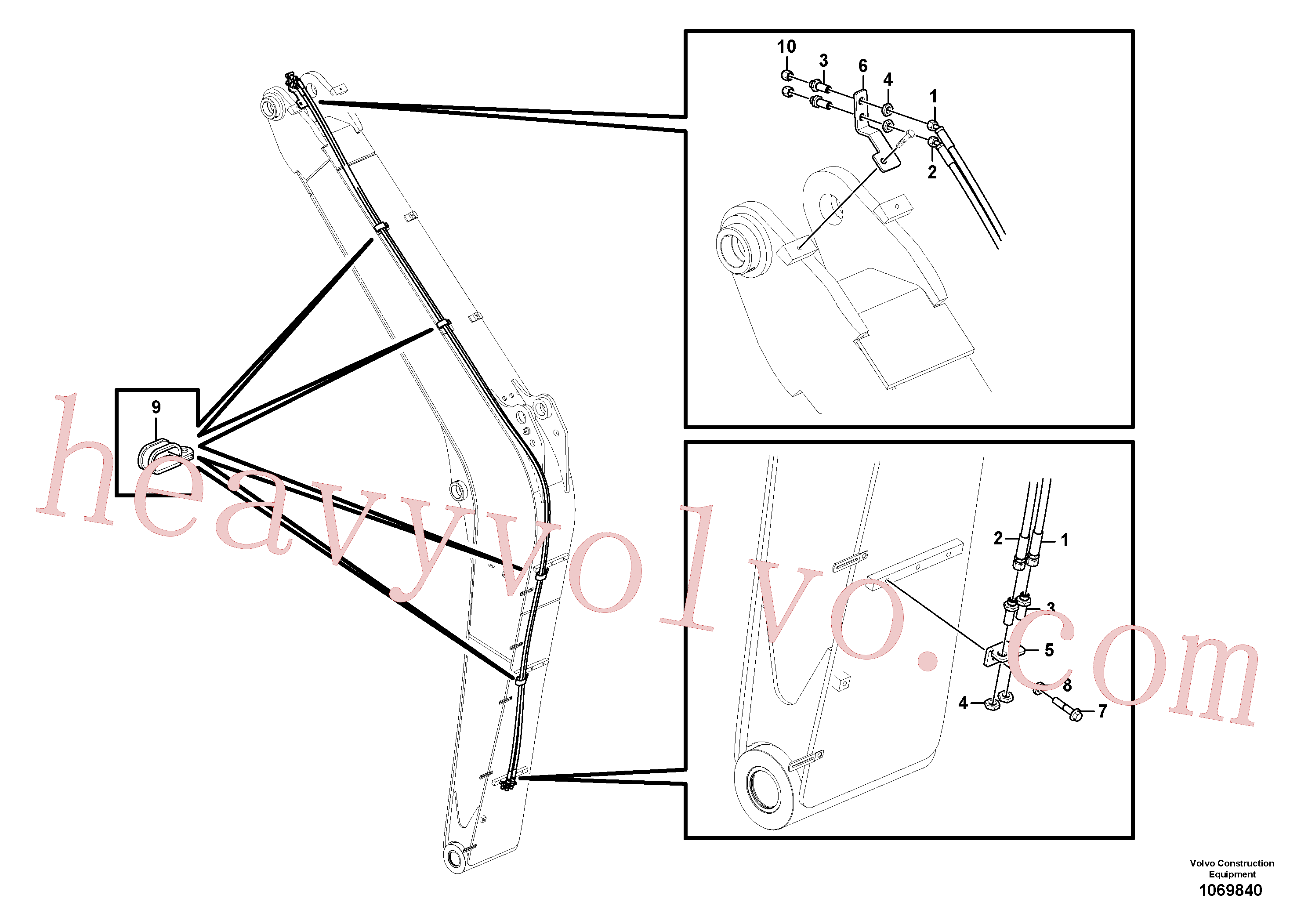 Volvo VOE14555444 Bracket aftermarket part for sale