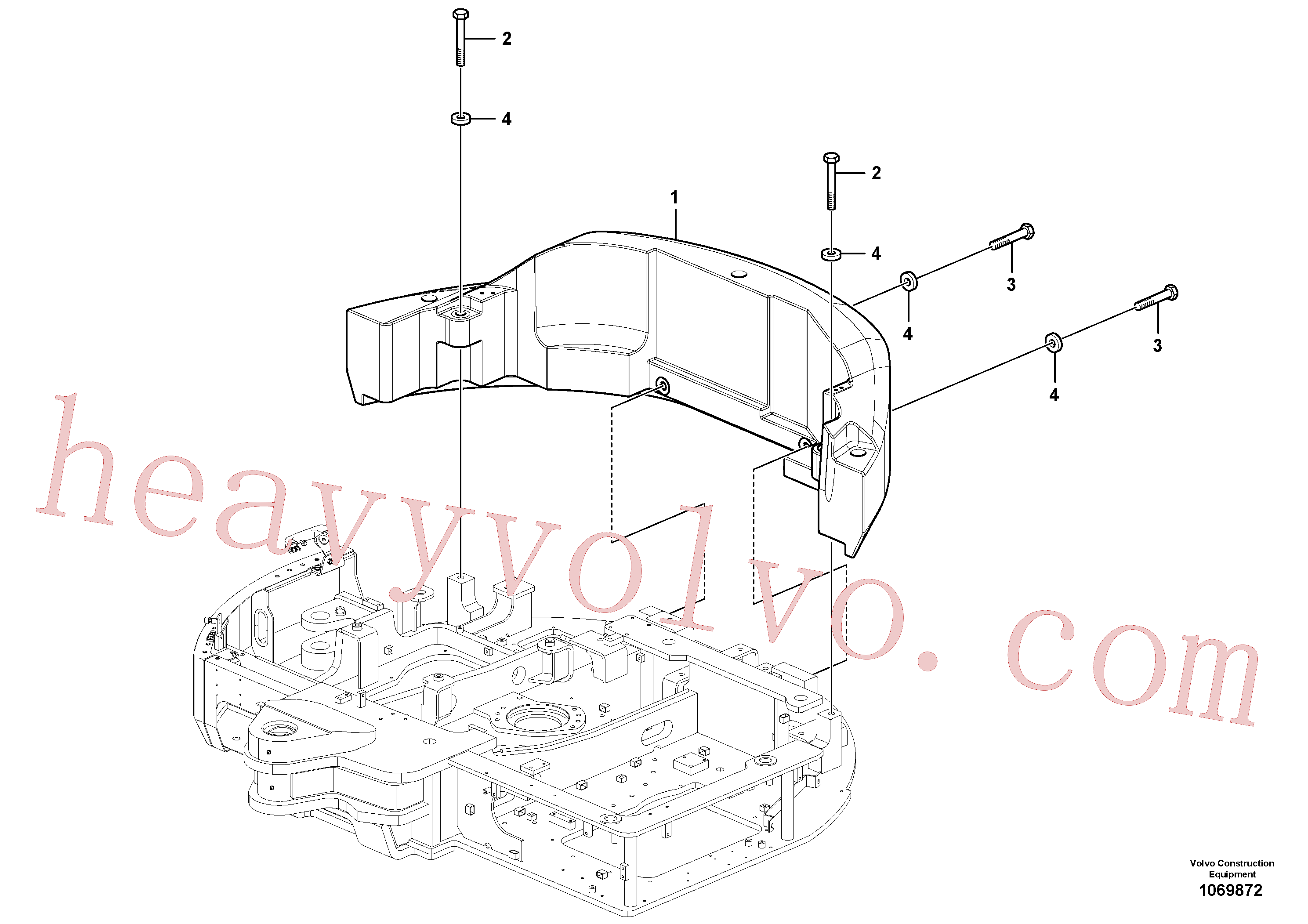 SA9011-22423 Hexagon screw for Volvo Excavator Parts