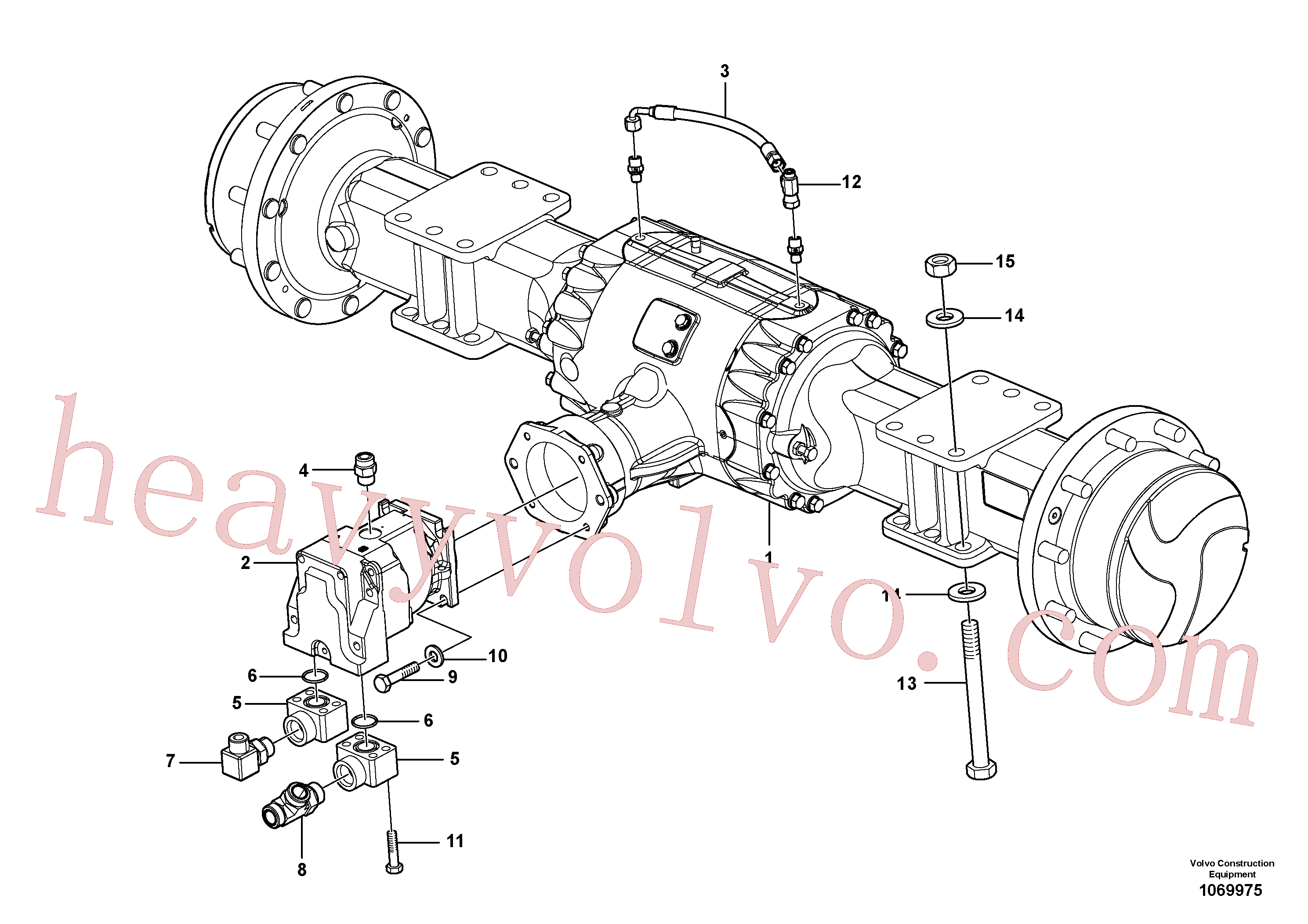 RM96702733 Hexagon screw for Volvo Excavator Parts