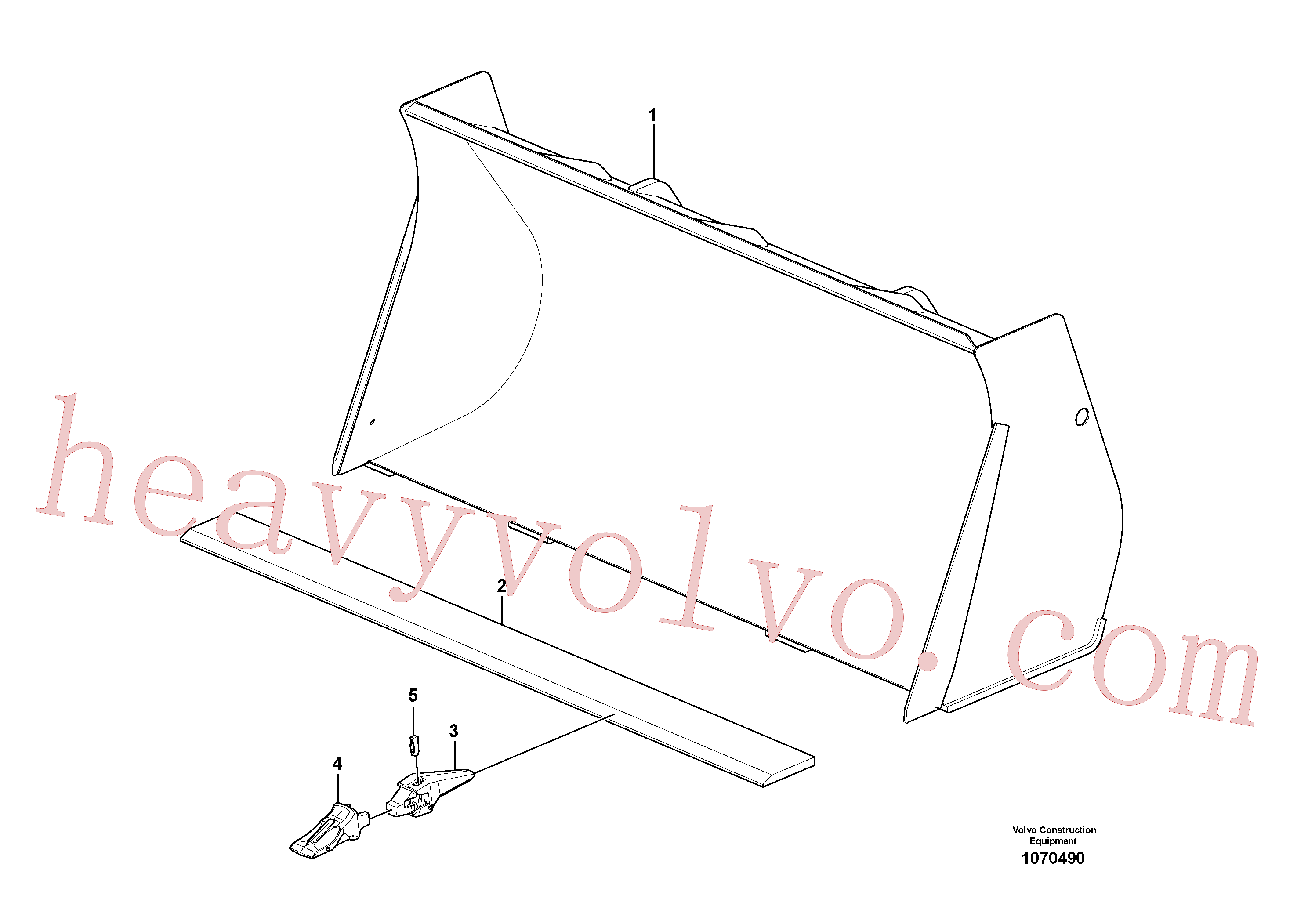 Wholesale VOE15603422 Locking pin for Volvo Excavator