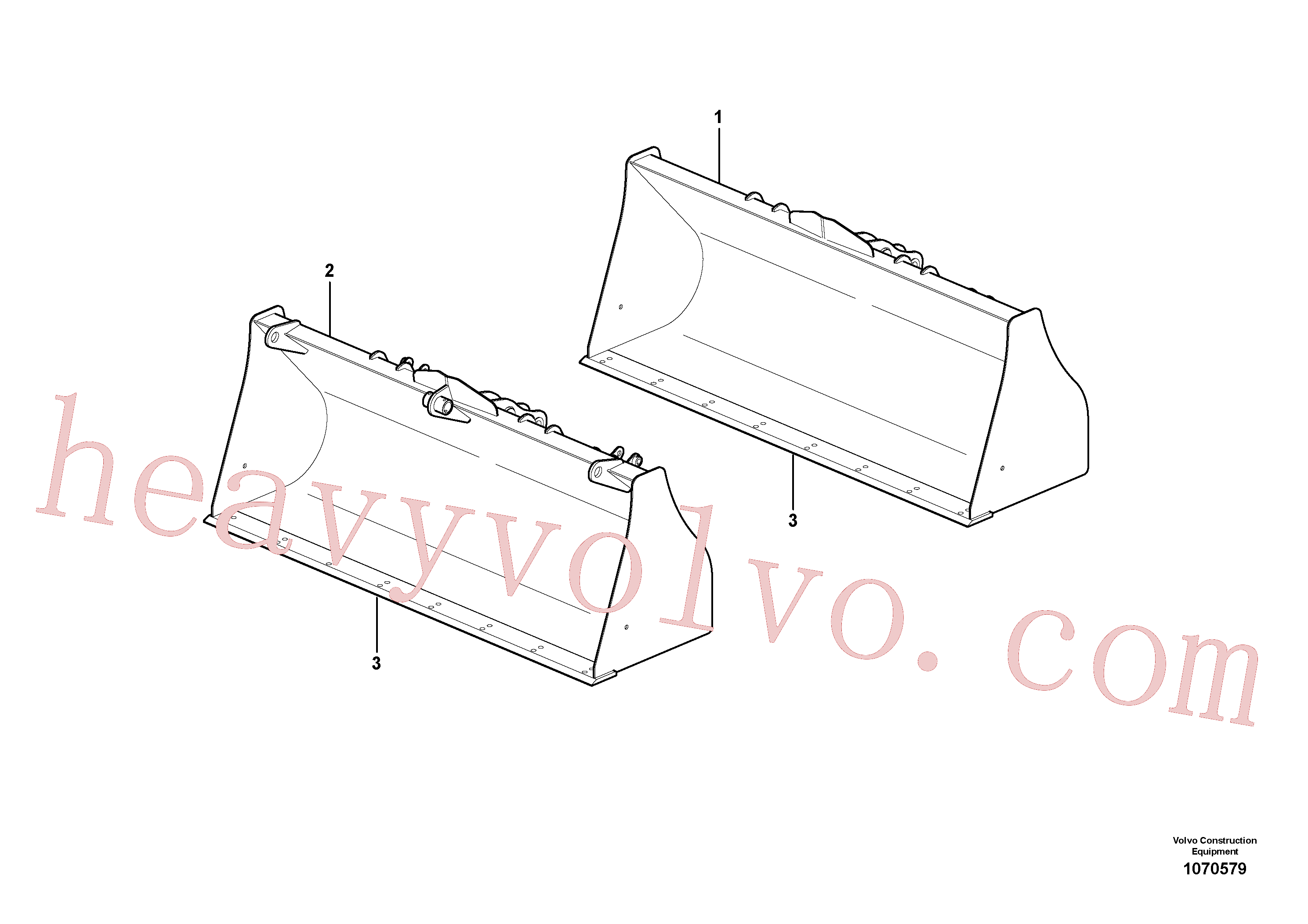 Volvo Assembly VOE11887529 Bucket blade for sale
