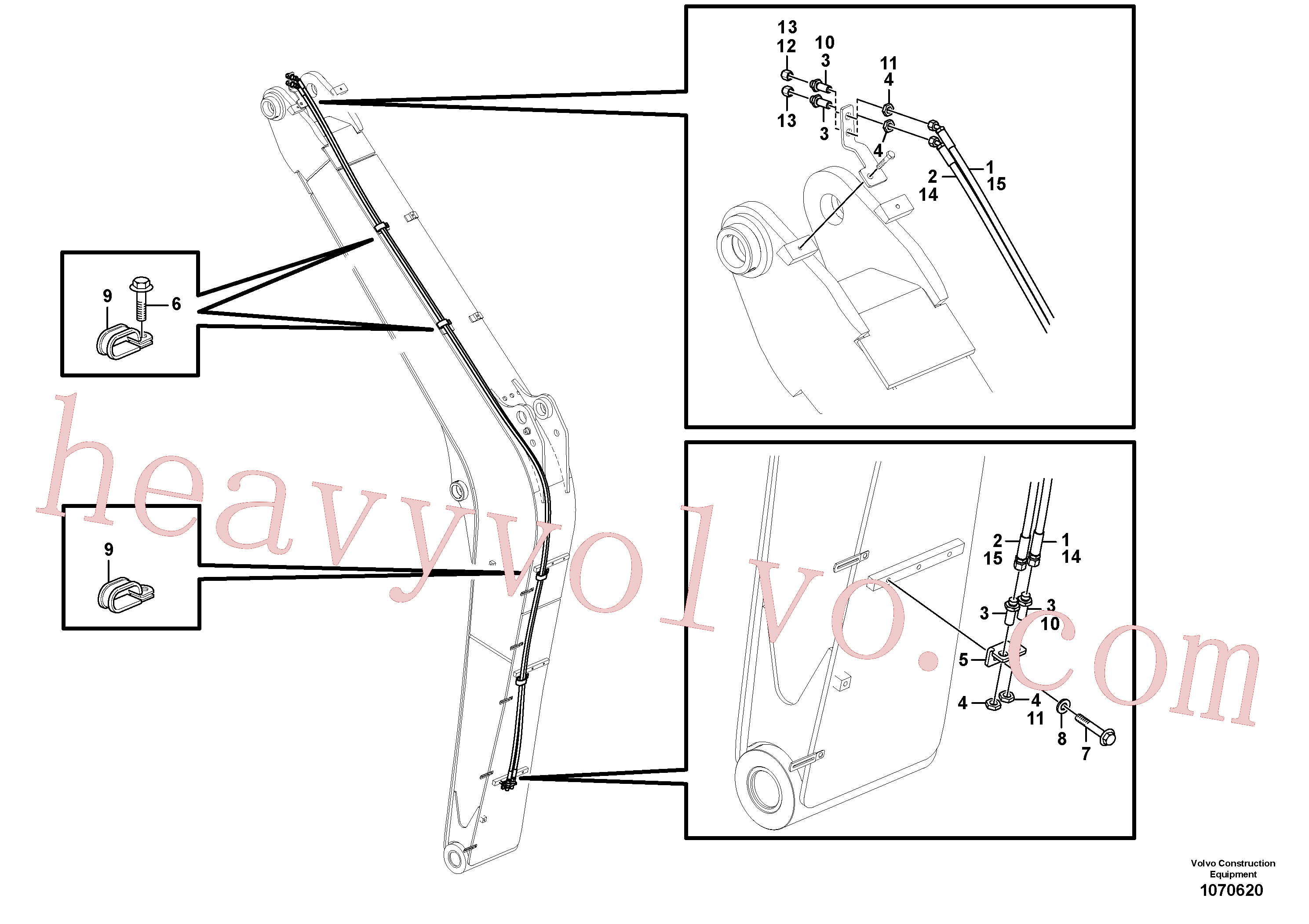 Volvo VOE14555444 Bracket aftermarket part for sale