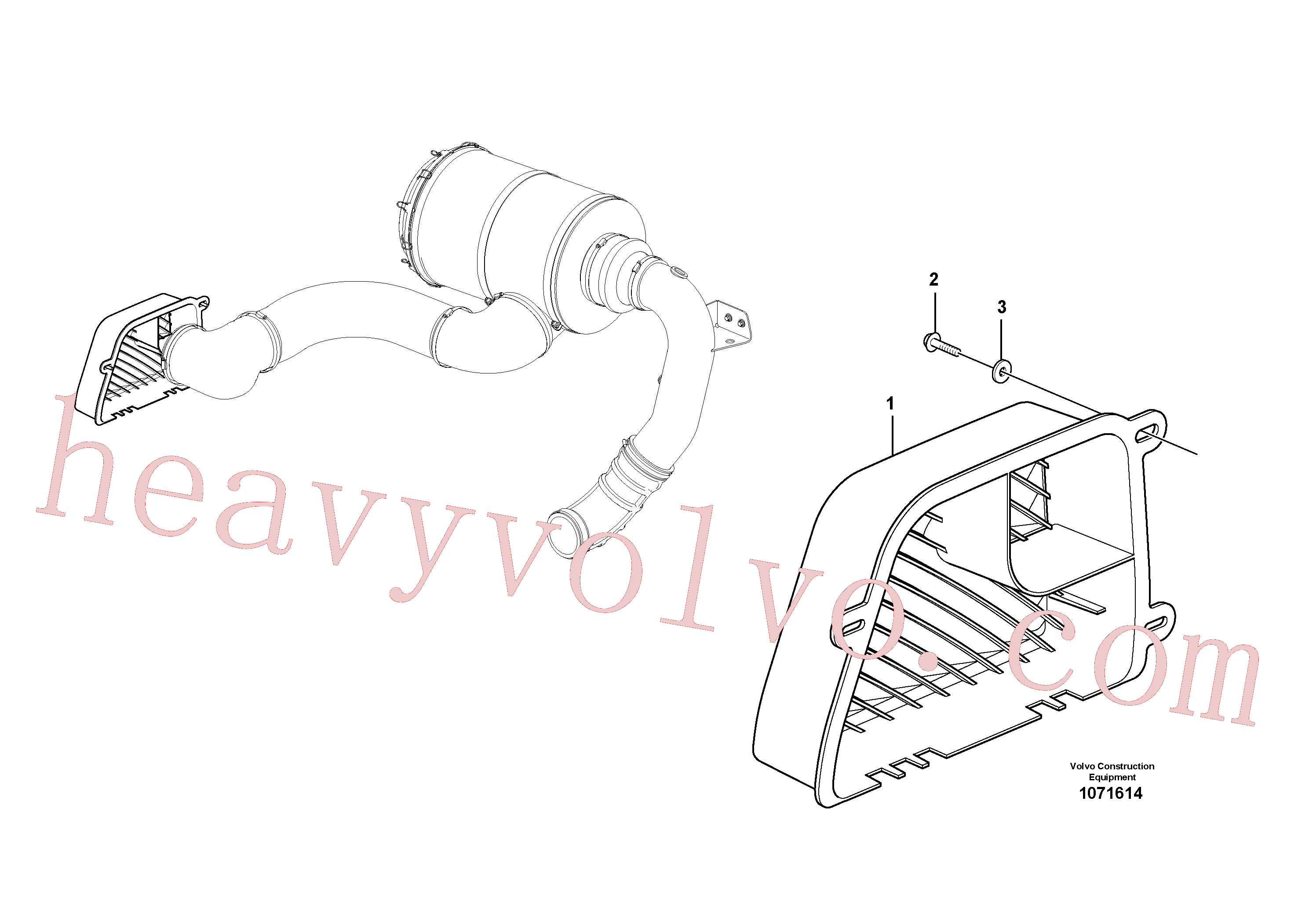 Volvo excavator part VOE994848 Washer for sale