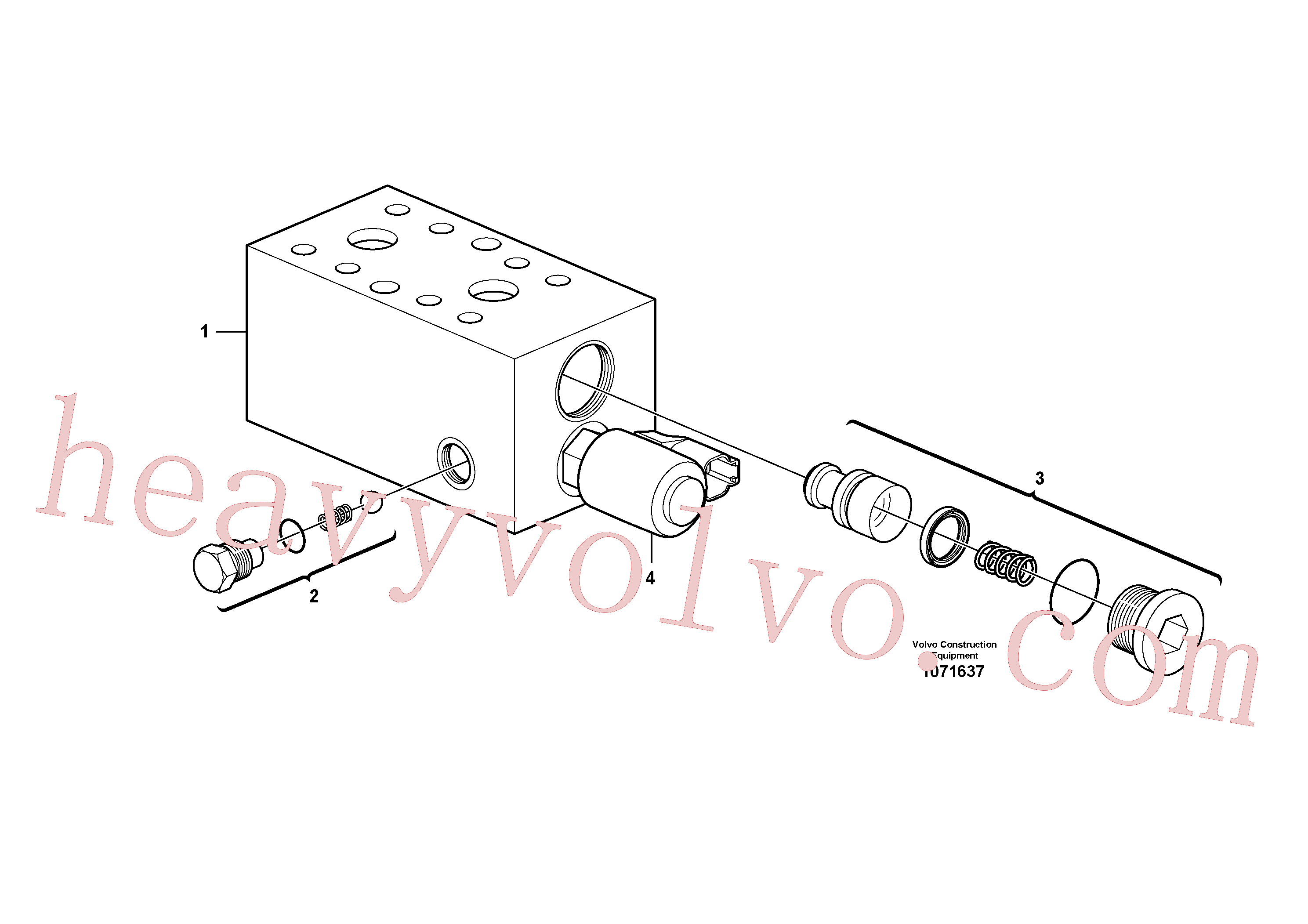 Volvo Assembly VOE11706075 Valve for sale