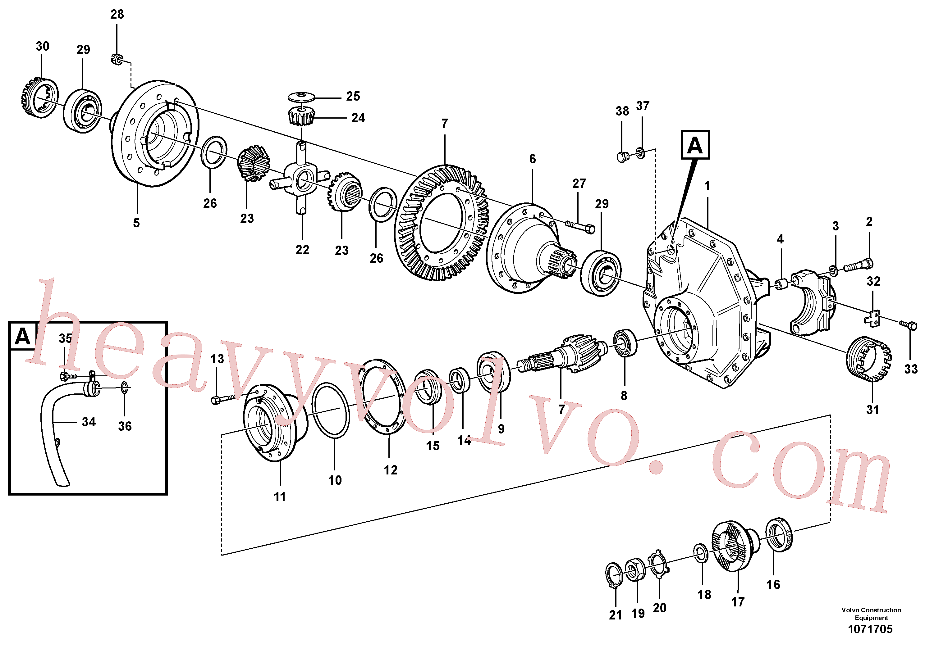 Volvo VOE11102886 Pipe aftermarket part for sale