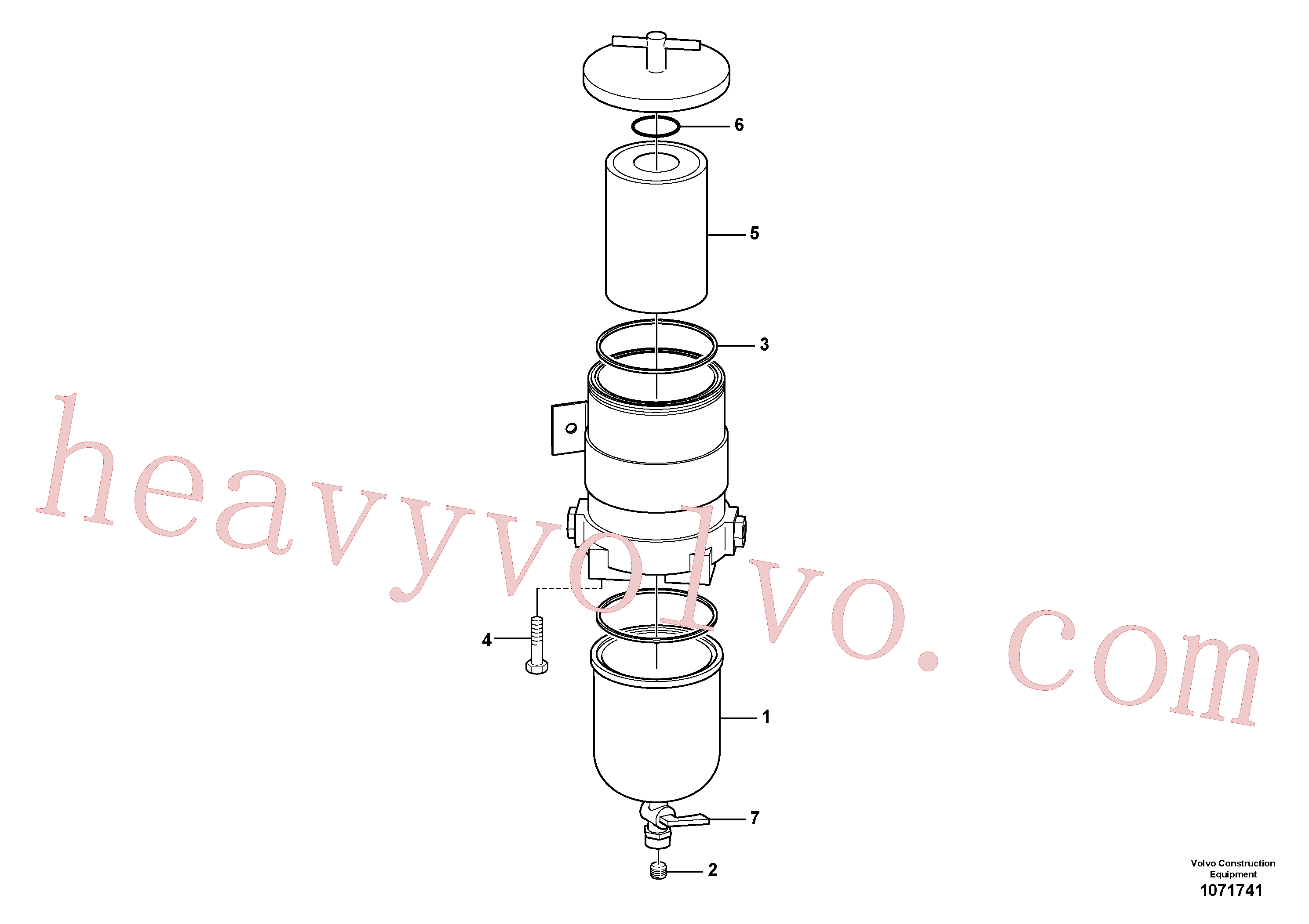 China Made VOE940094 Hexagon screw parts for Volvo Excavator